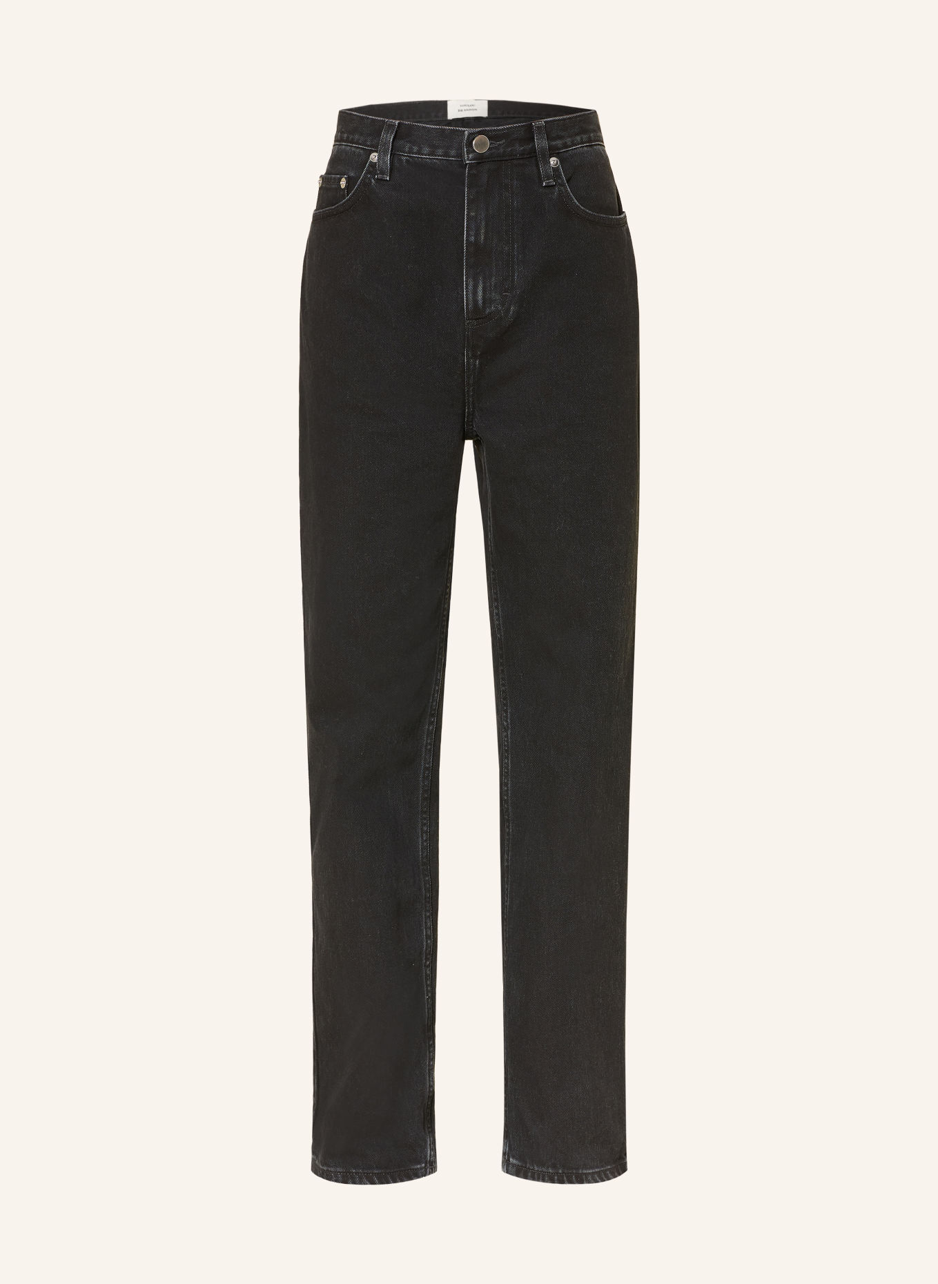 LOULOU DE SAISON Straight jeans JUDE: WASHED GREY WASHED GREY