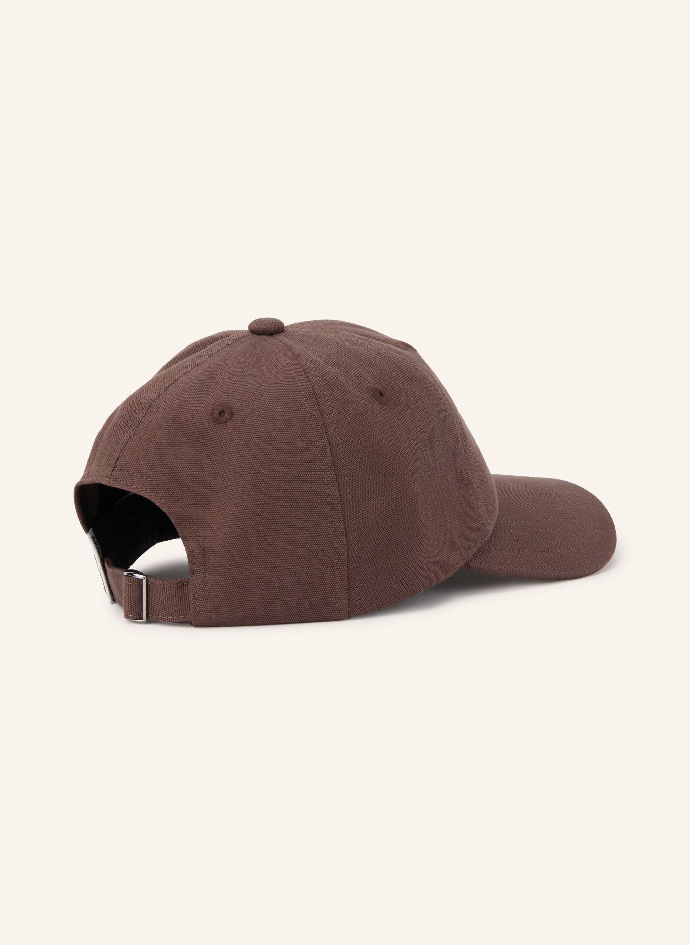 ARMEDANGELS Cap YENAAS BOLD: MØRKEBRUN