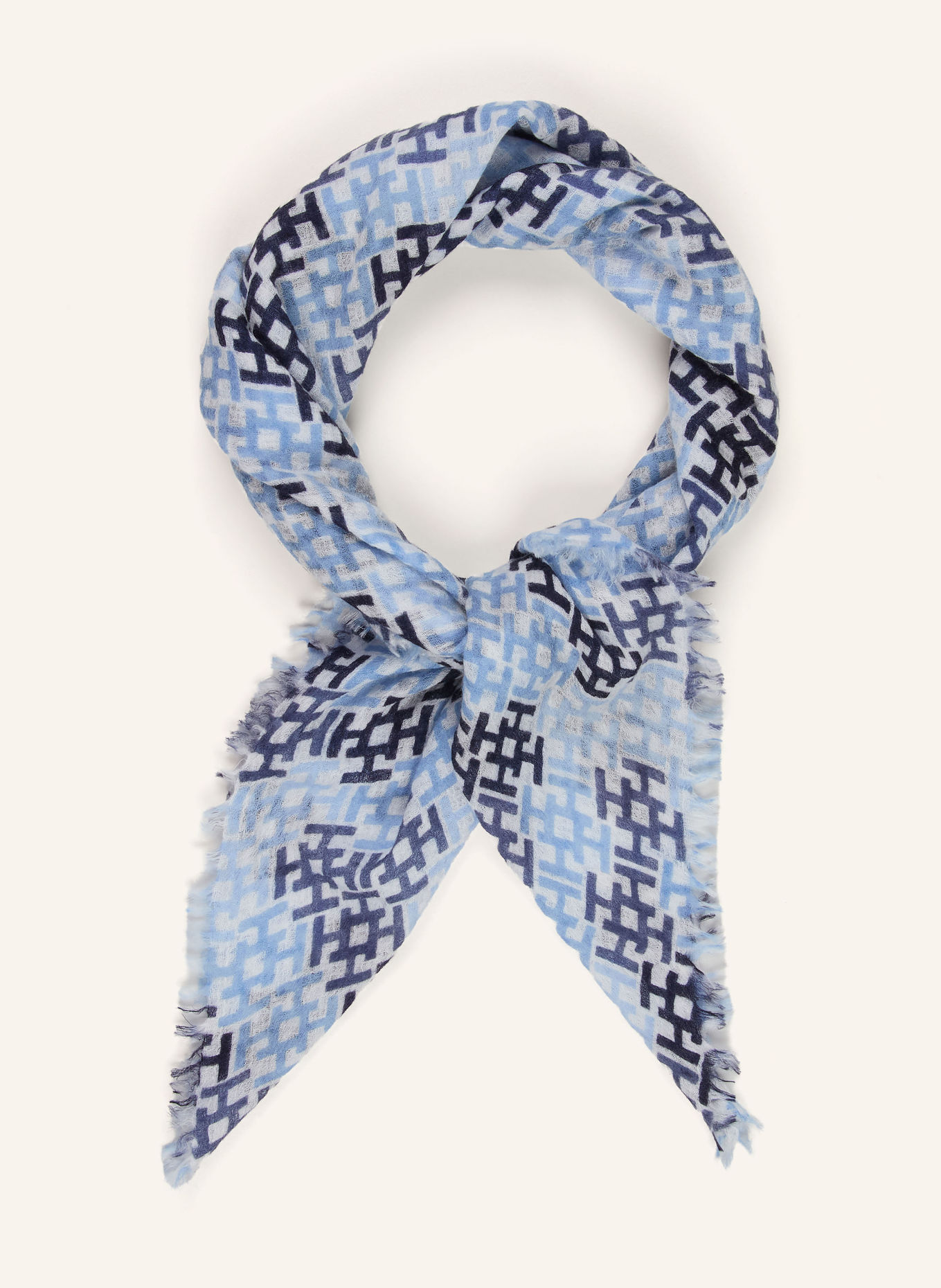 HEMISPHERE Kasjmier sjaal: BLAUW