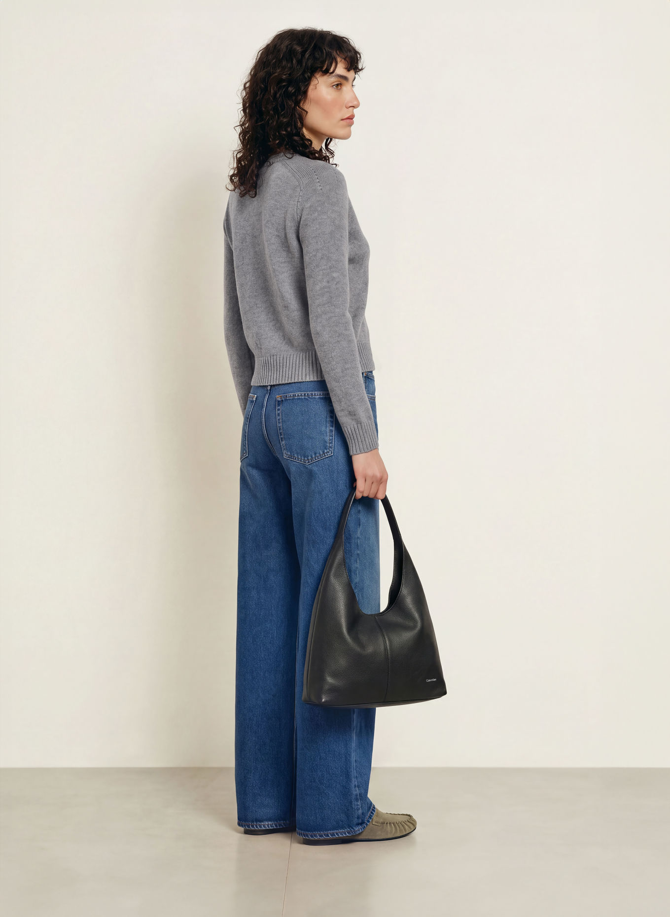 KUJTEN Cardigan CAROLINE en cachemire: GRIS