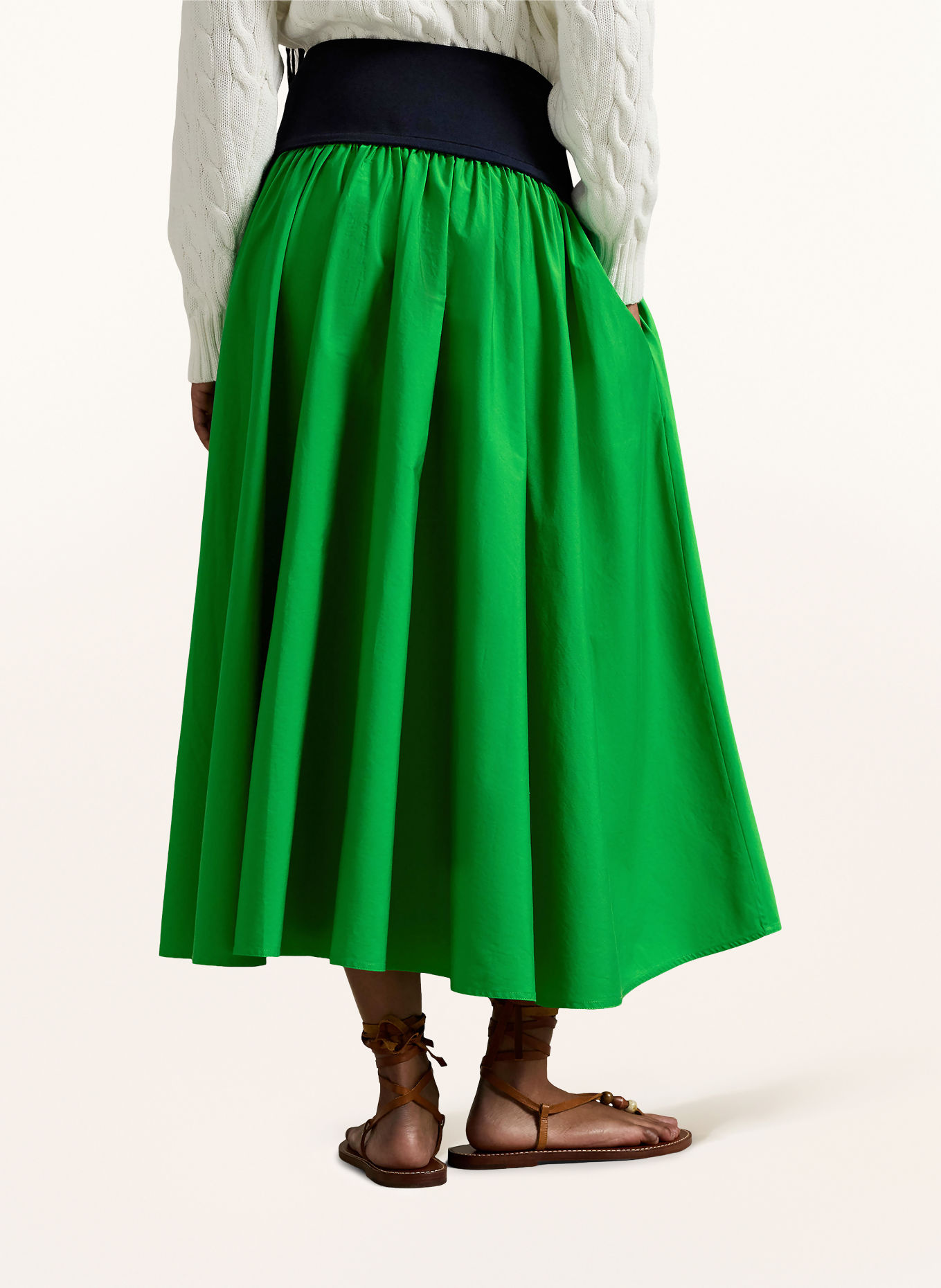 POLO RALPH LAUREN Kjol: GRÖN / MÖRKBLÅ