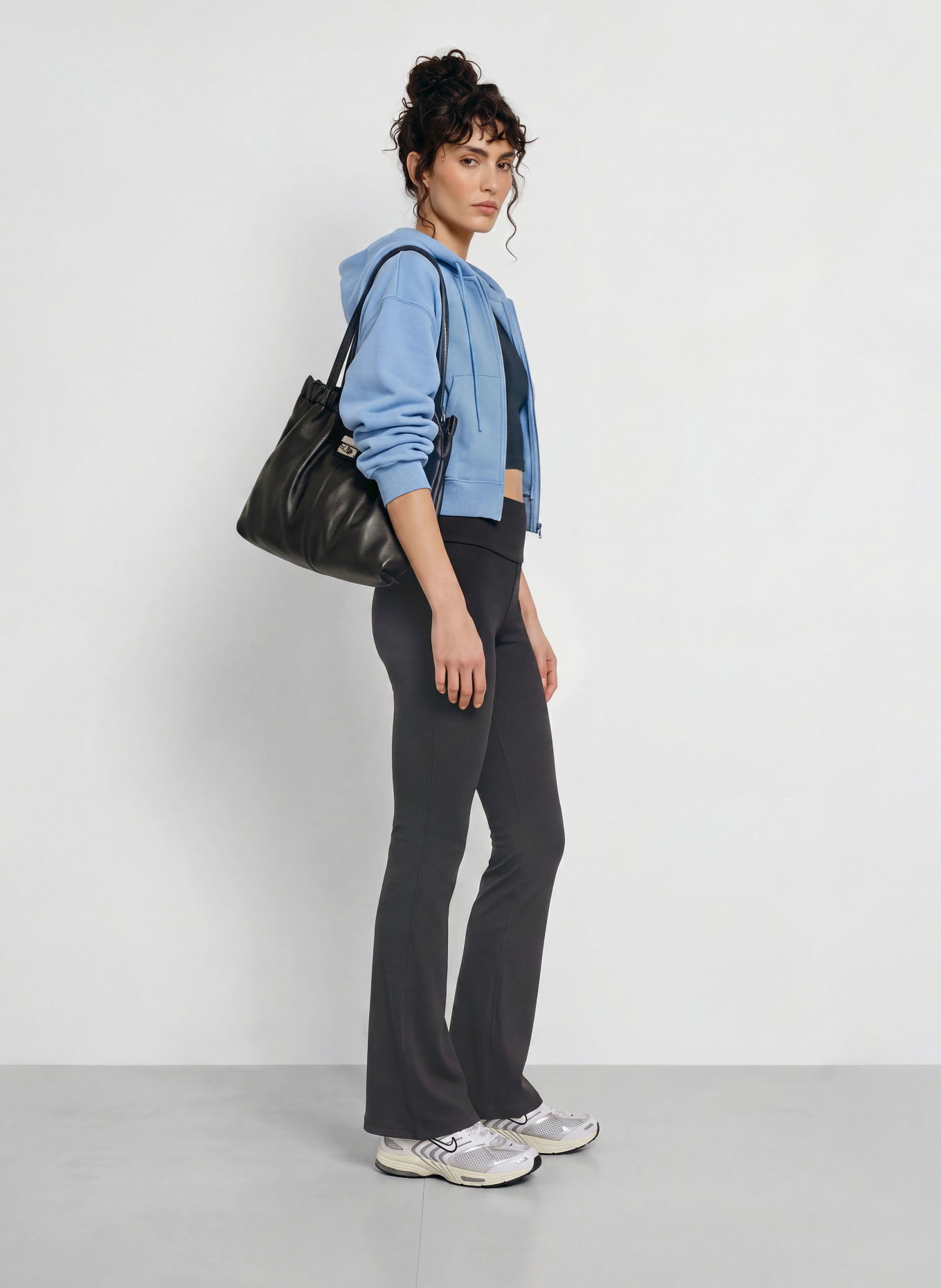 Nike Jerseybroek SPORTSWEAR CHILL KNIT: ZWART