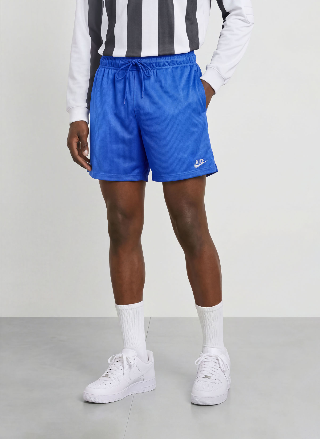 Nike Szorty CLUB FLOW: NIEBIESKI