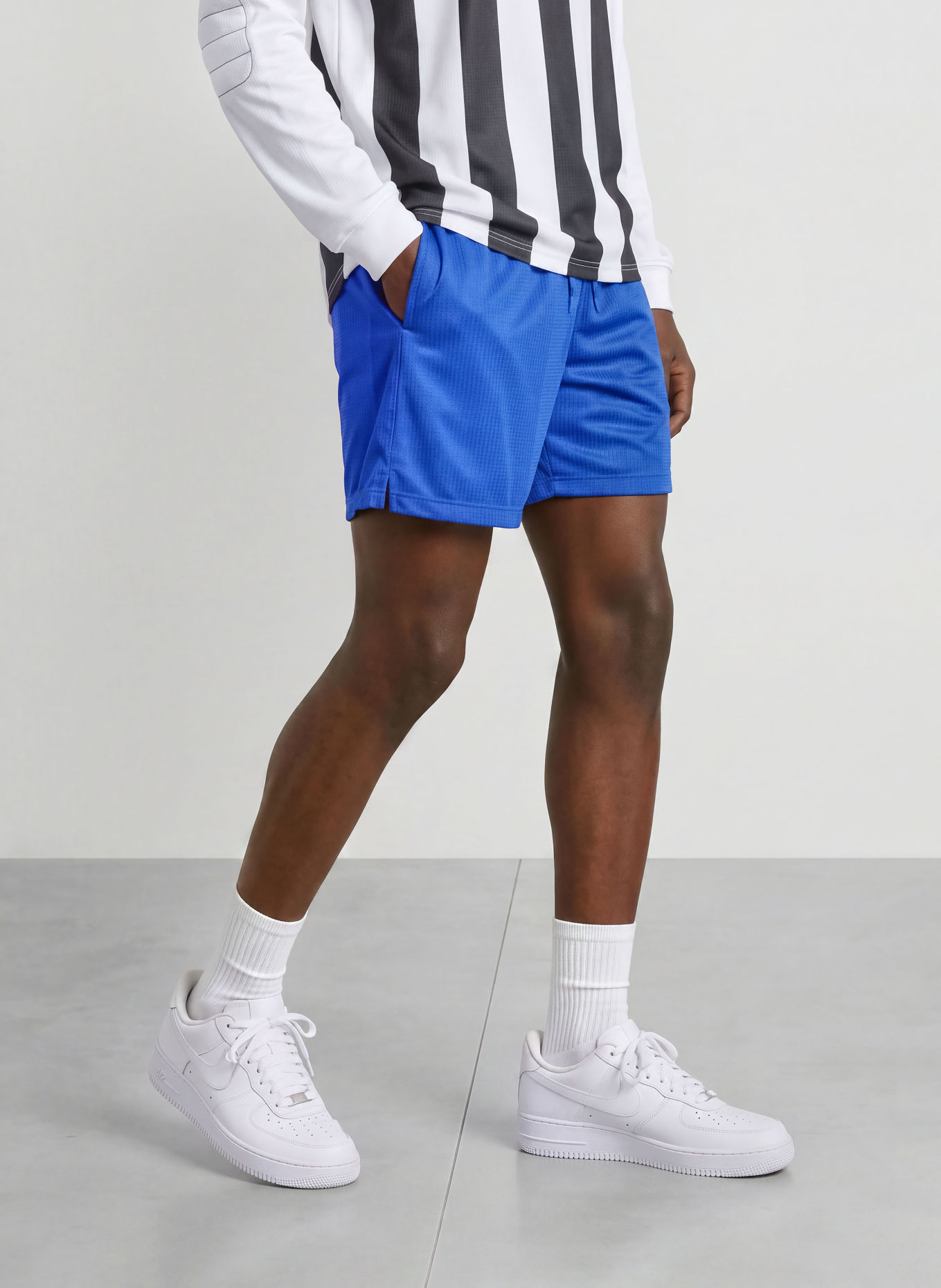 Nike Szorty CLUB FLOW: NIEBIESKI
