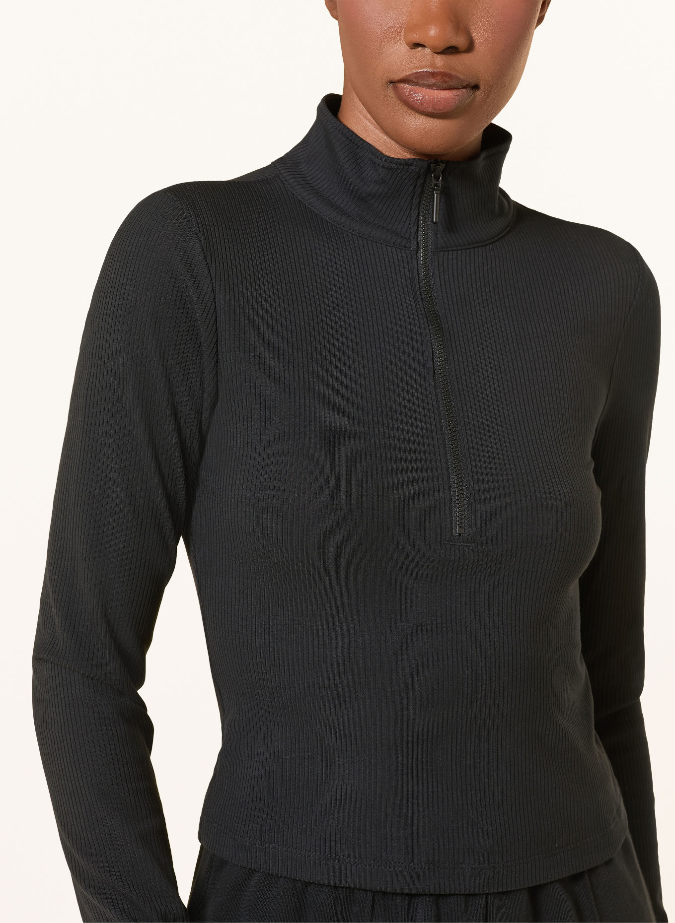 Nike Jersey Half-zip sweater SPORTSWEAR CHILL KNIT: BLACK