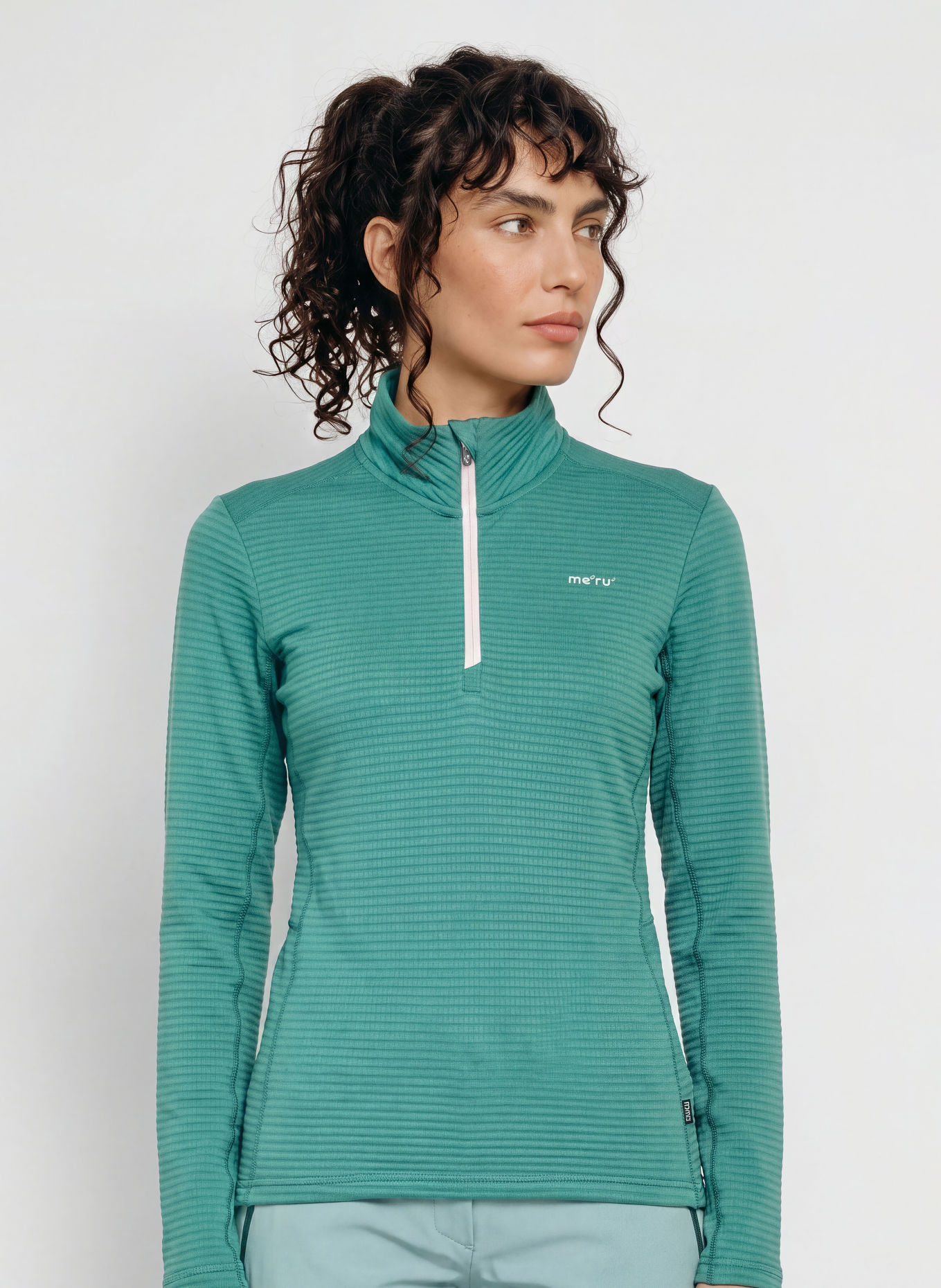 me°ru' LEVANGER Midlayer: GREEN