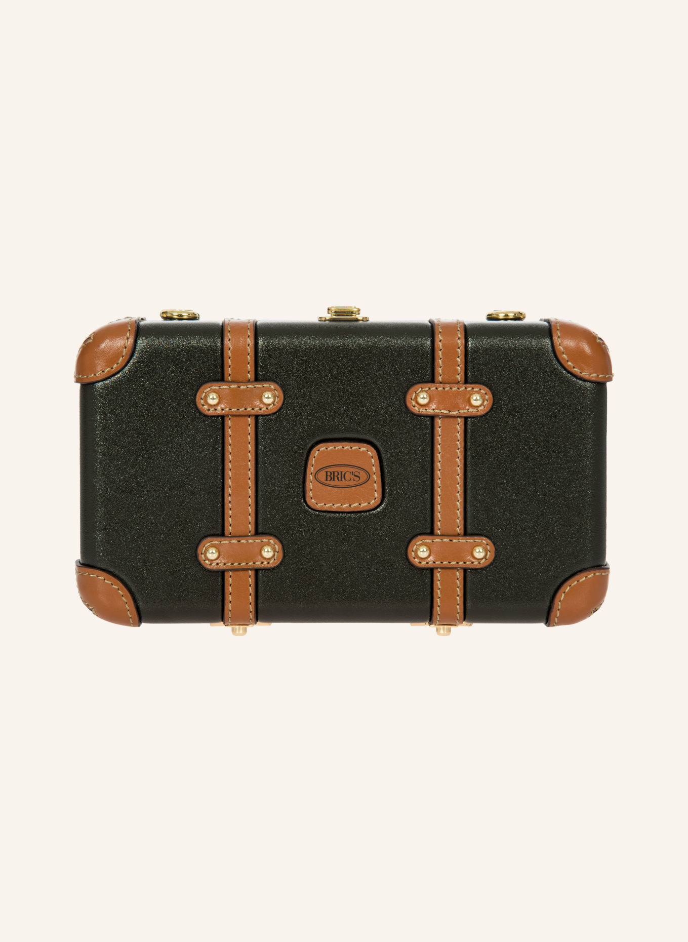 BRIC'S BELLAGIO LEGACY Shoulder Bag: KHAKI / GOLD / BROWN