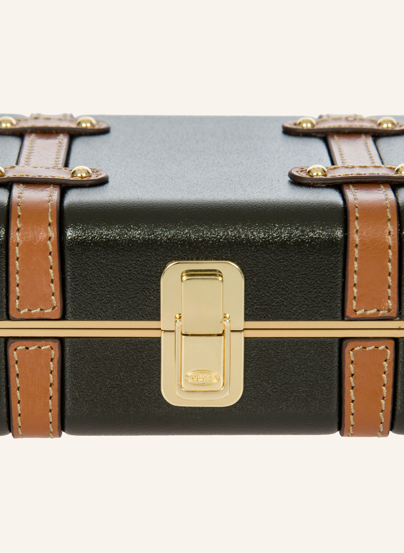 BRIC'S BELLAGIO LEGACY Shoulder Bag: KHAKI / GOLD / BROWN