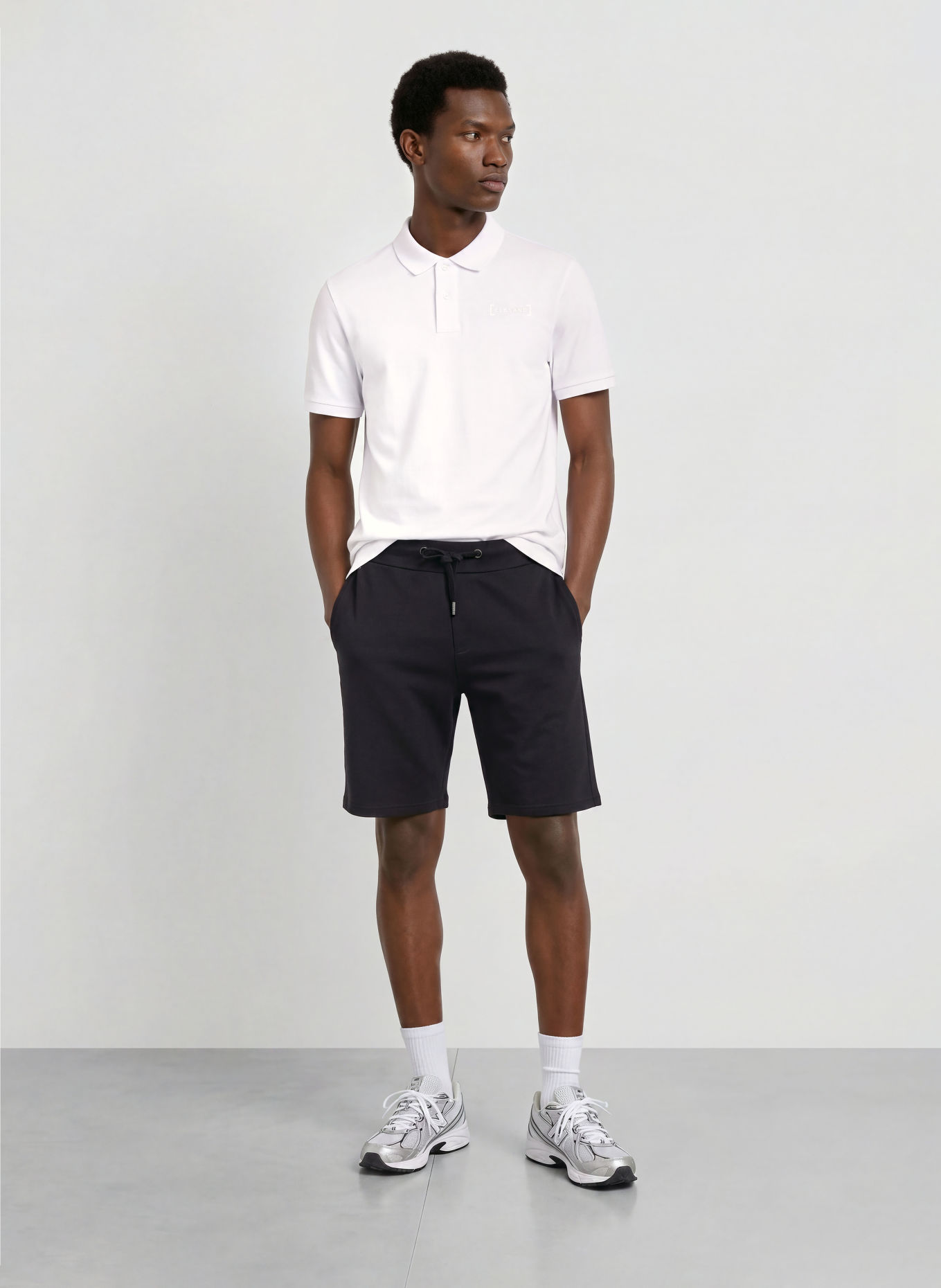ELBSAND Piqué-poloshirt LIAS Regular Fit: WIT