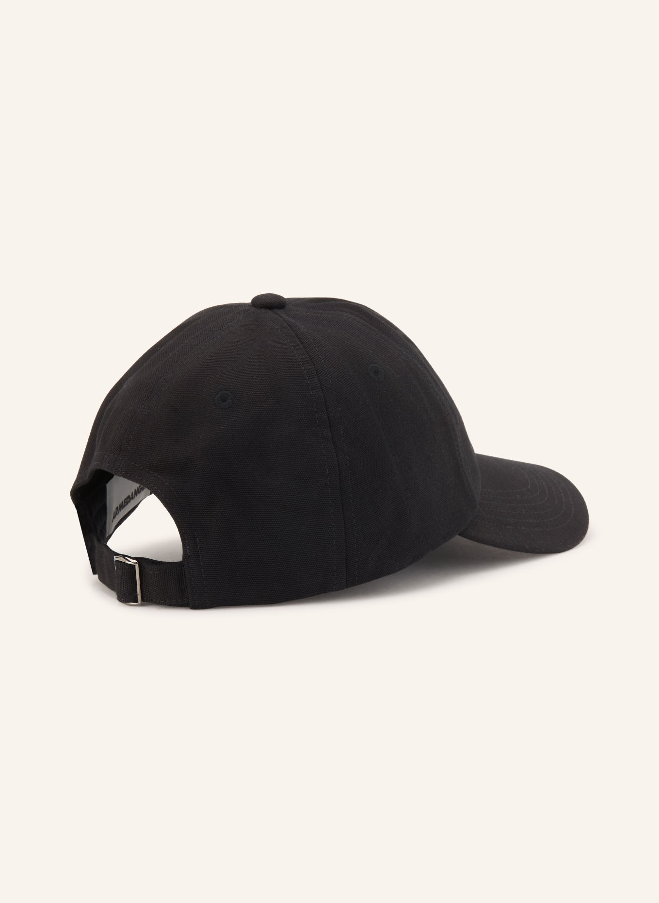 ARMEDANGELS Cap: SCHWARZ