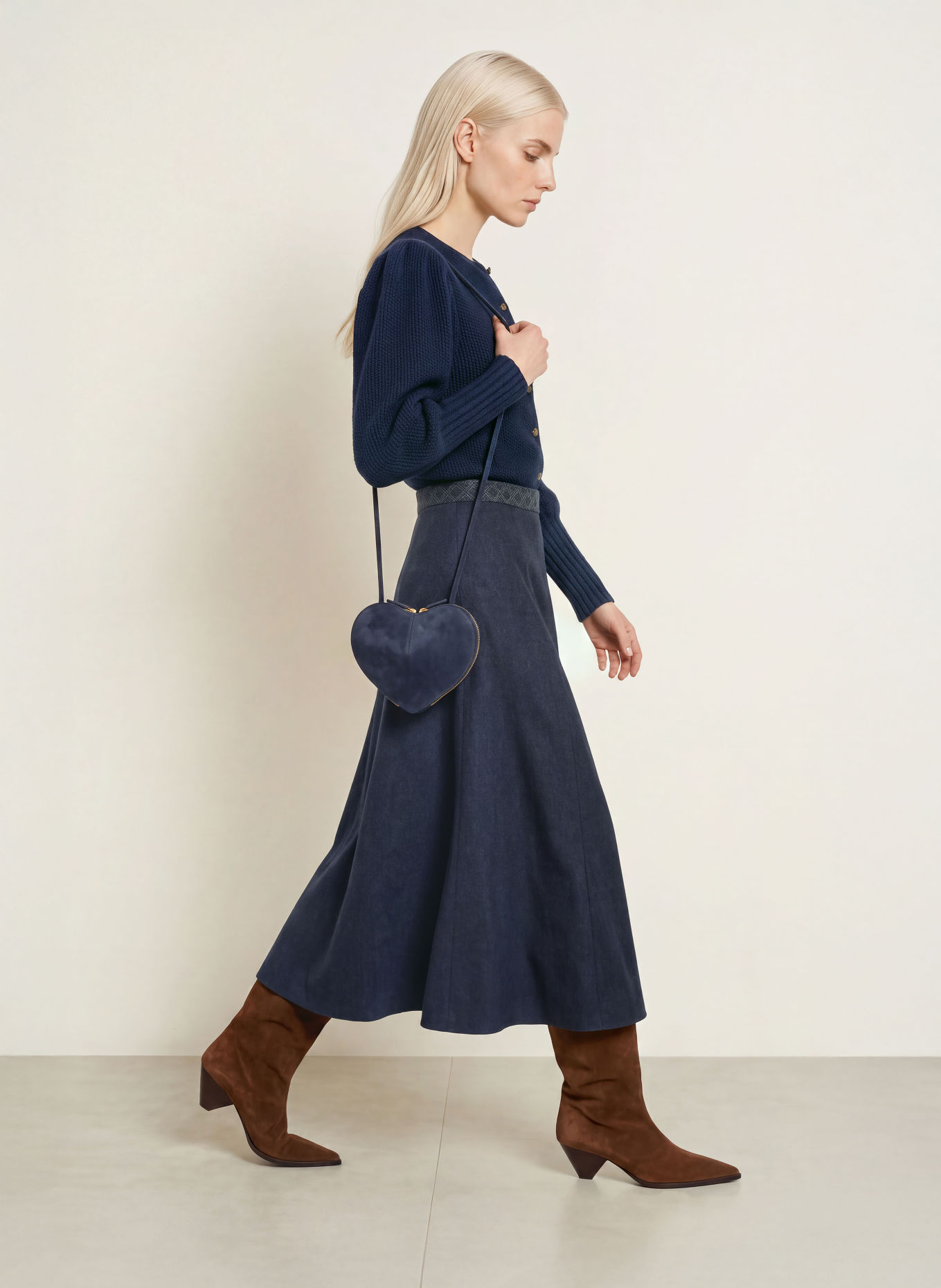 Gottseidank Strickjacke GISELA: DUNKELBLAU