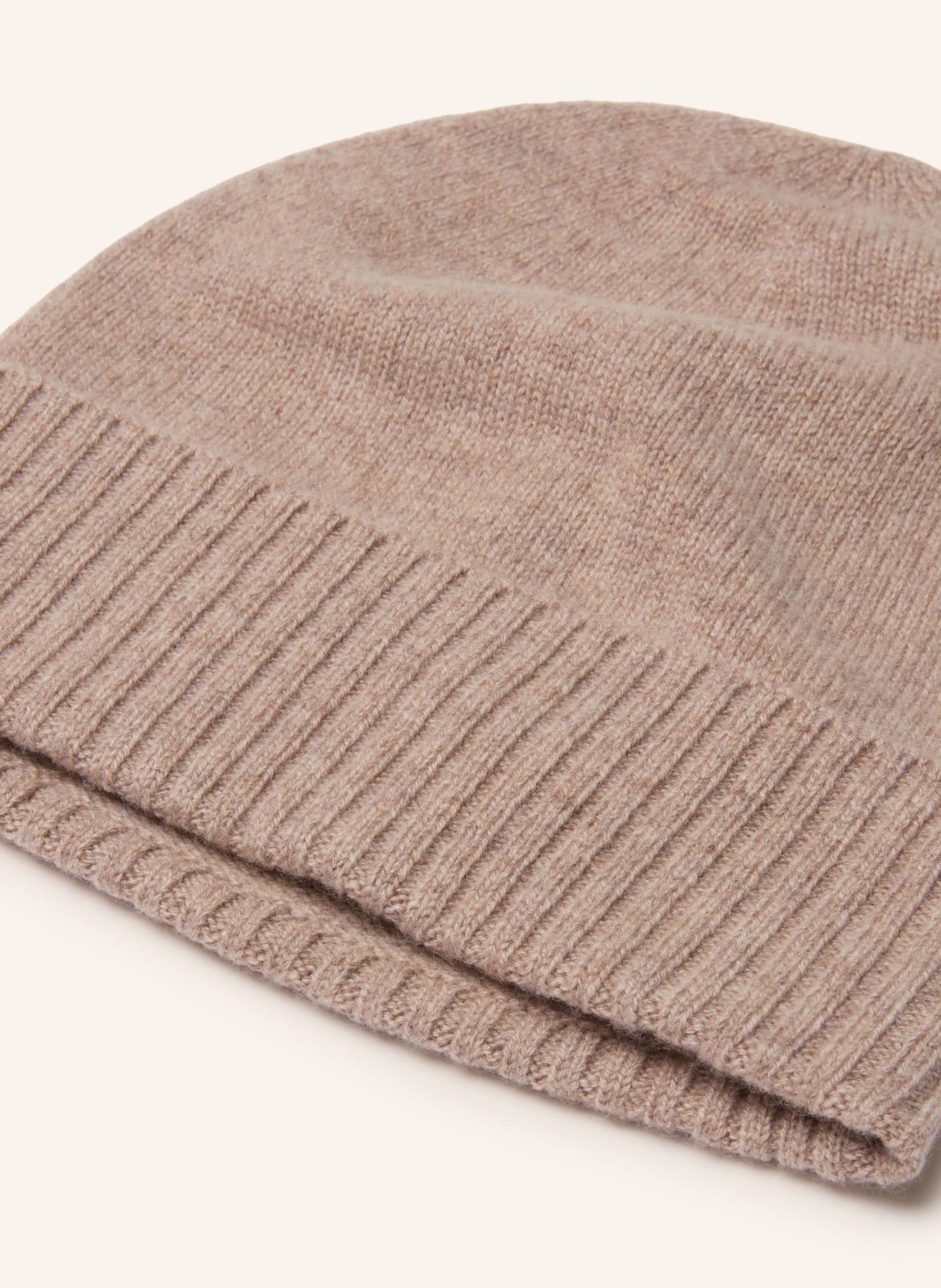 darling harbour Cashmere-Mütze: GREIGE MELANGE