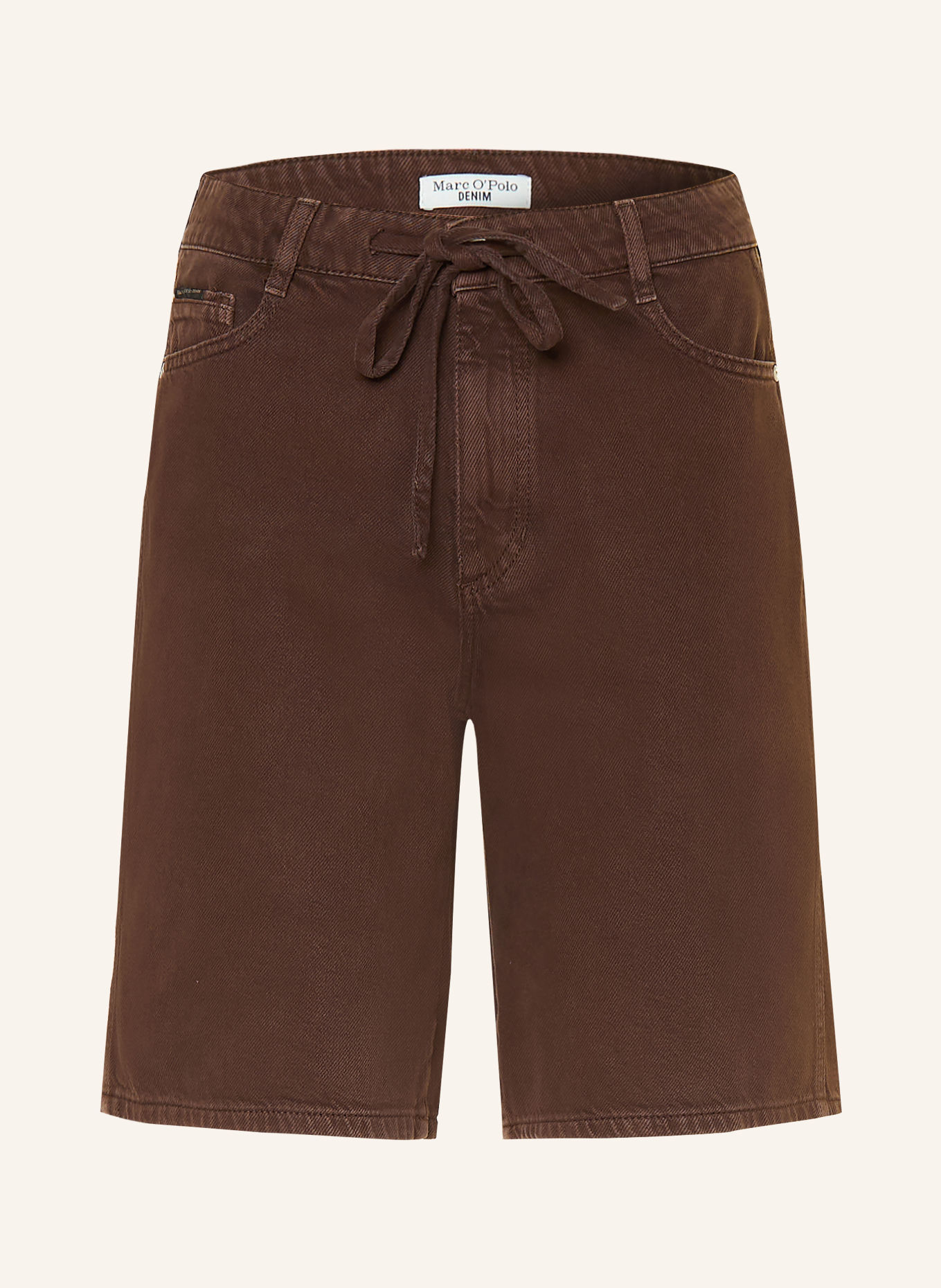 Marc O'Polo DENIM Jeansshorts JONNDA: MARRON FONCÉ