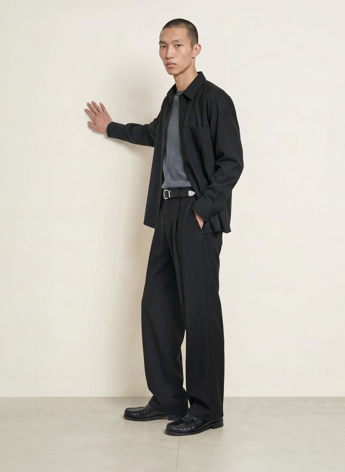 NN.07 Anzughose KAY Relaxed Fit: 999 BLACK