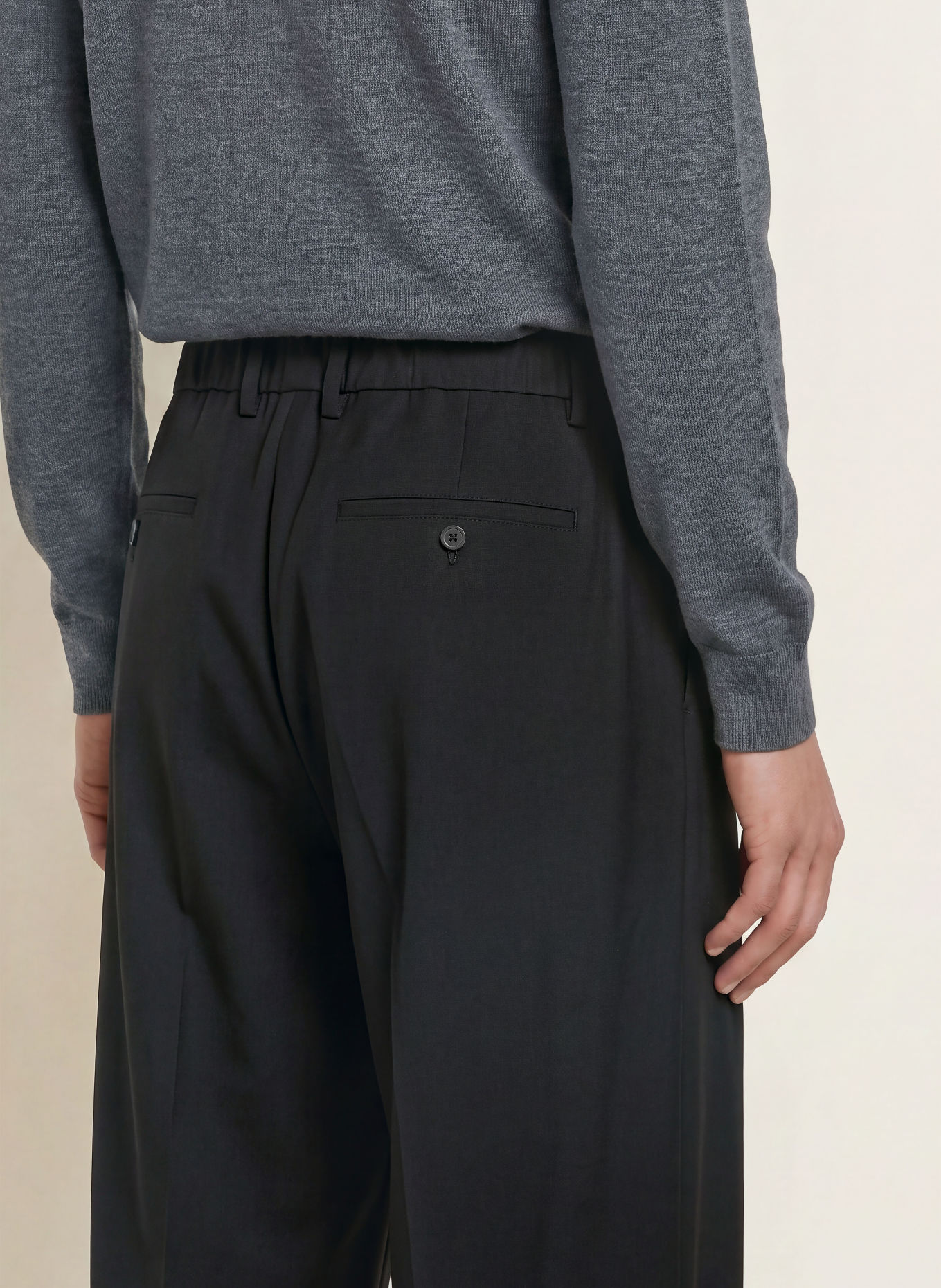 NN.07 Anzughose KAY Relaxed Fit: 999 BLACK