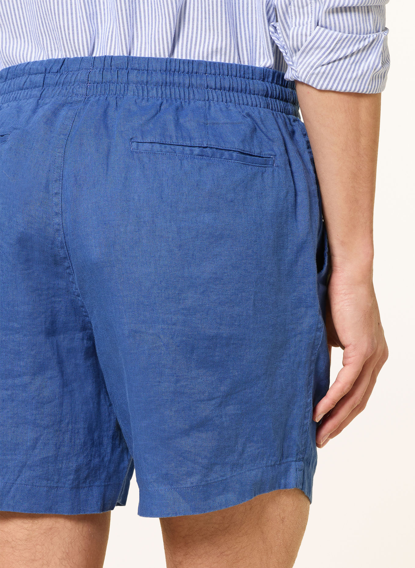 POLO RALPH LAUREN Linnedshorts: BLÅ