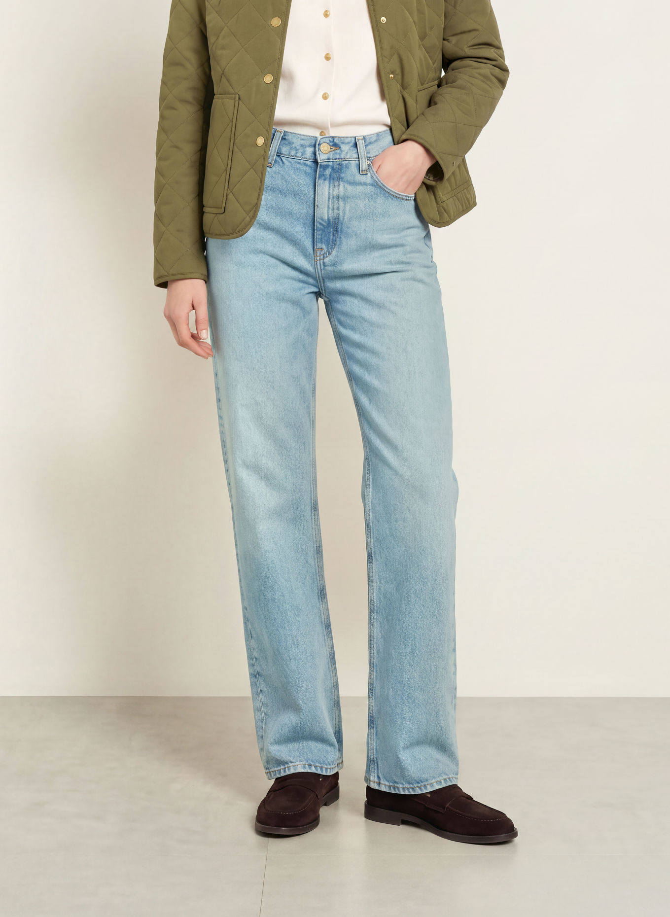 TOMMY HILFIGER Jeansy straight CAM: 1AA Cam Light