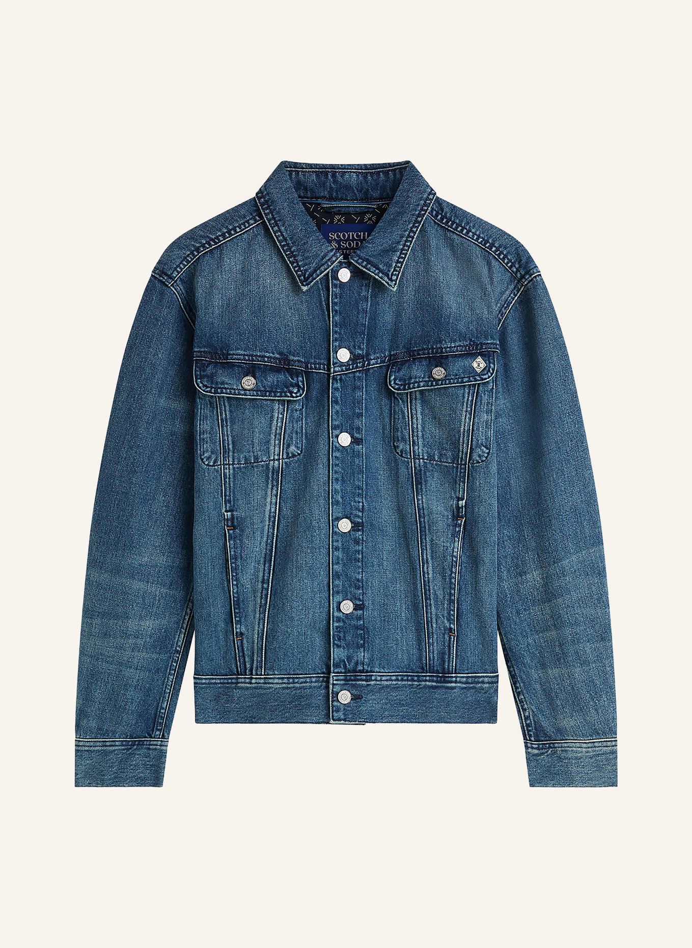 SCOTCH & SODA Jeansjacke: 410 NAVY