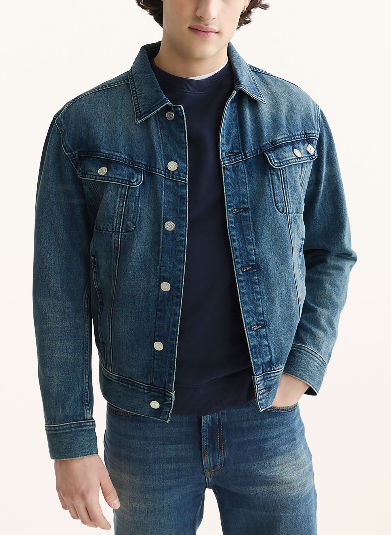 SCOTCH & SODA Jeansjacke: 410 NAVY
