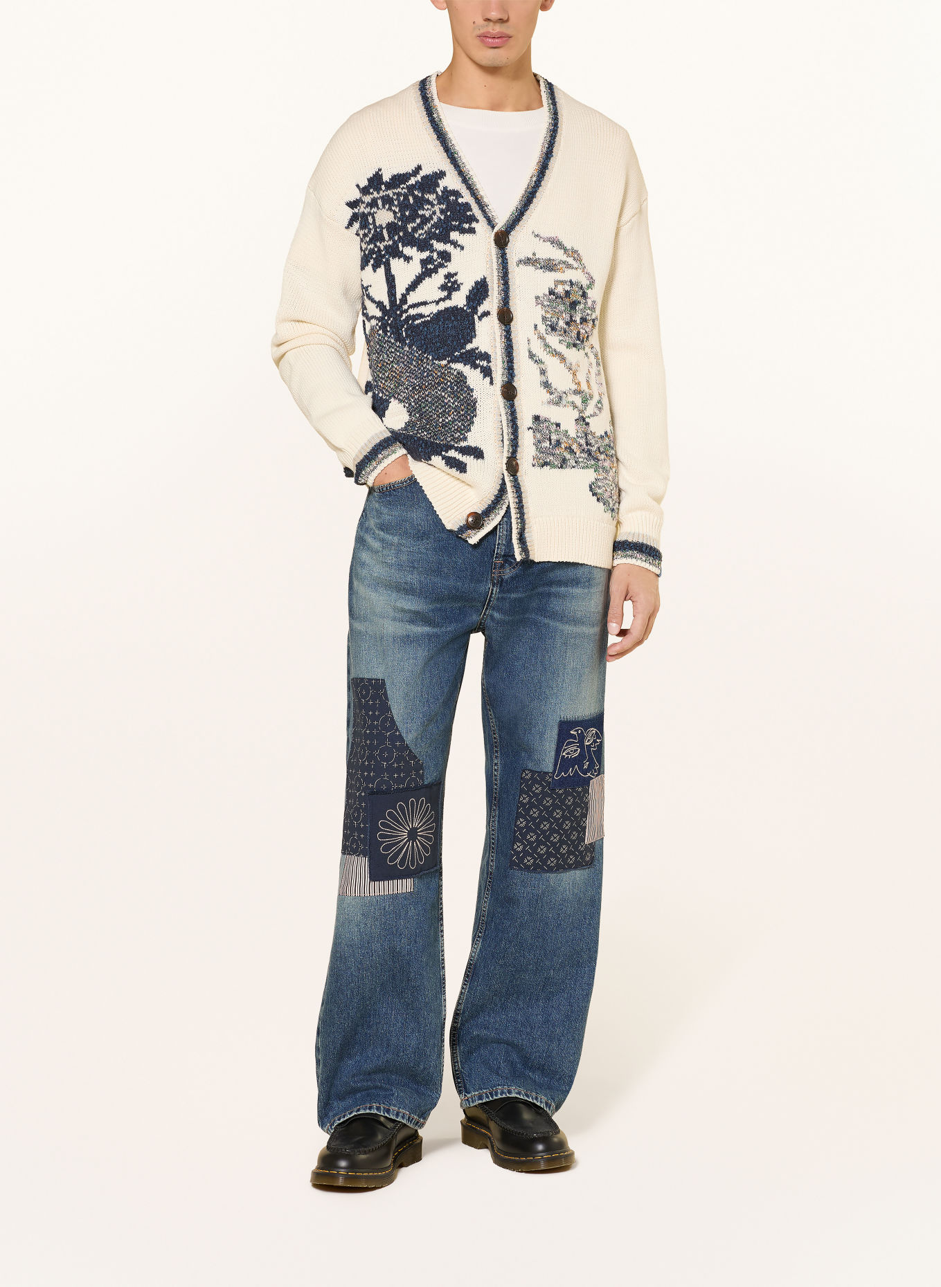 SCOTCH & SODA Jean THE PITCH coupe ample: 410 NAVY