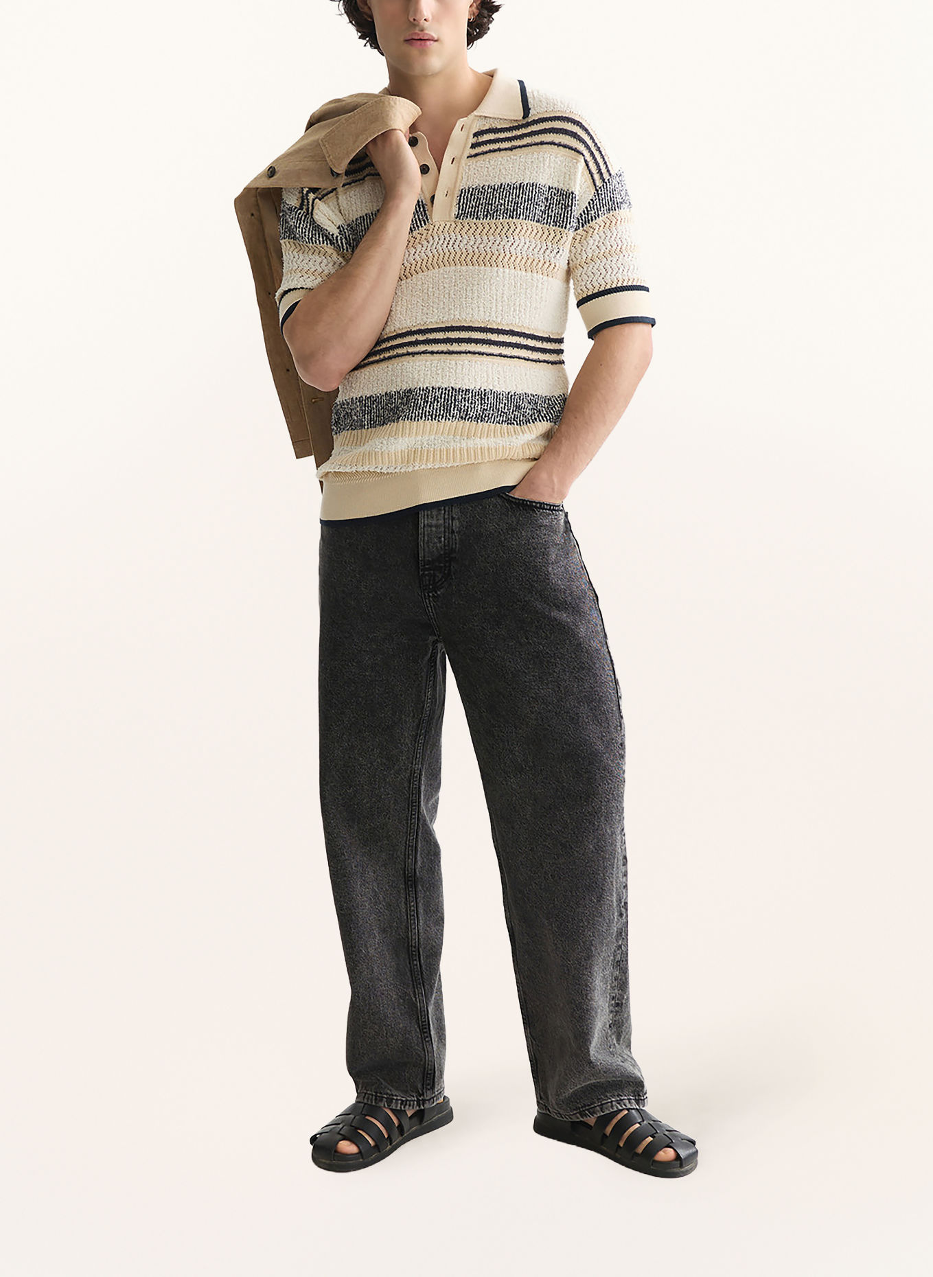 SCOTCH & SODA Jeans THE PITCH Loose Fit: 030 MEDIUM GREY
