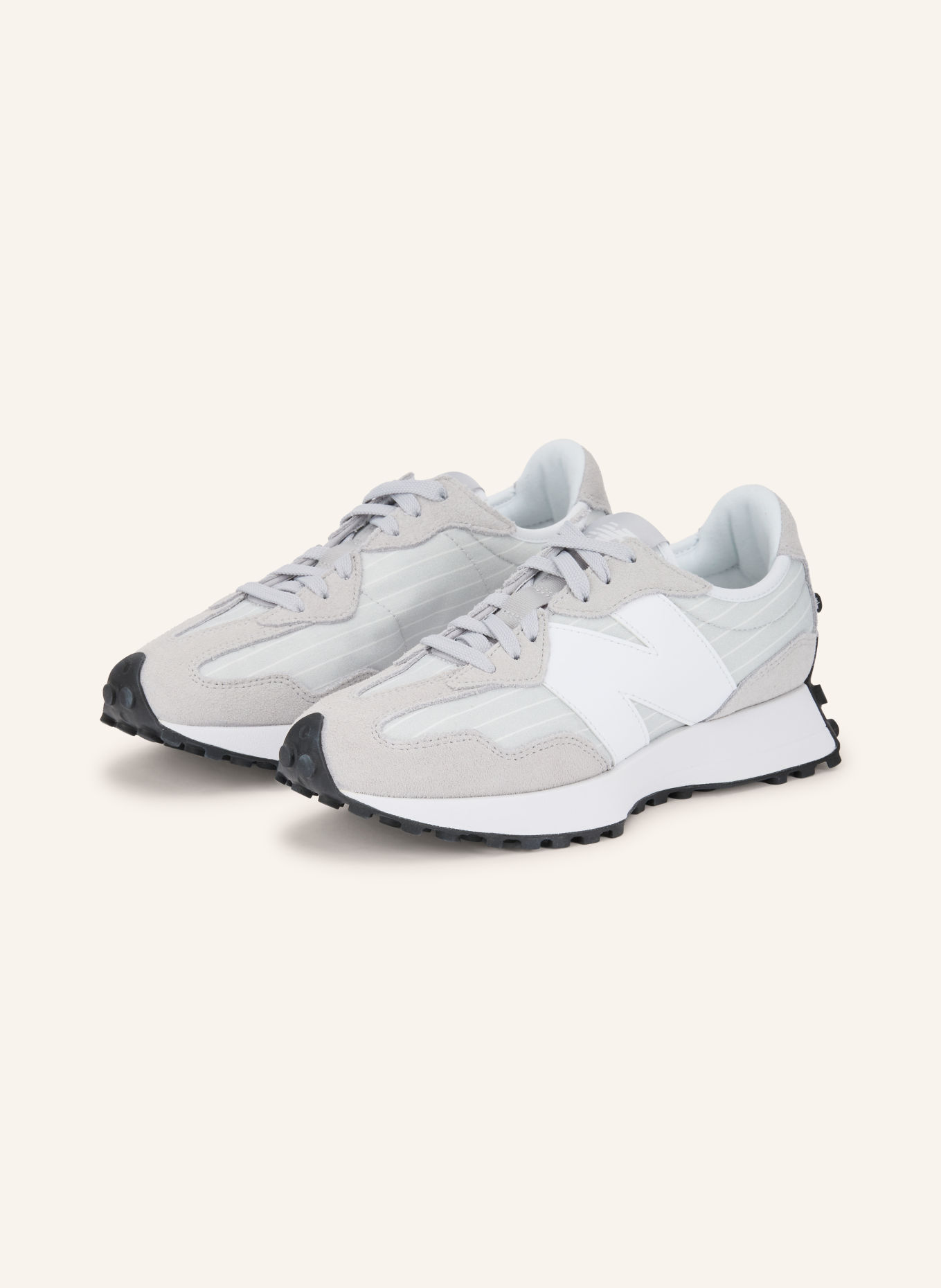new balance Sneaker 327: LYSEGRÅ / HVID