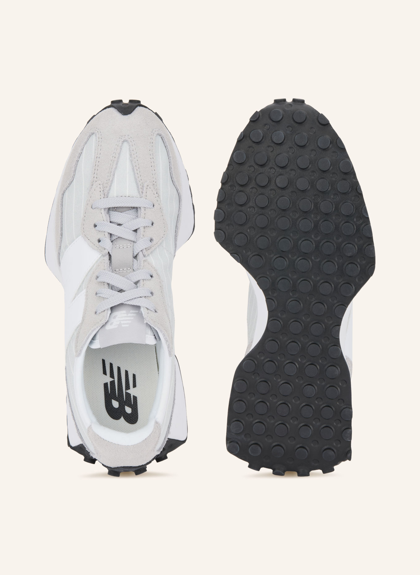 new balance Sneaker 327: LYSEGRÅ / HVID