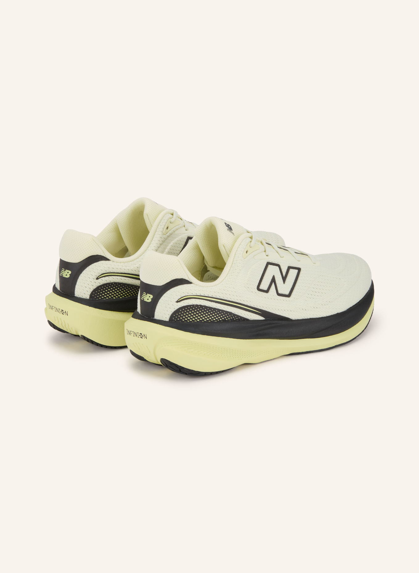 new balance Running shoes 1080X15: LIGHT YELLOW / NEON YELLOW / BLACK