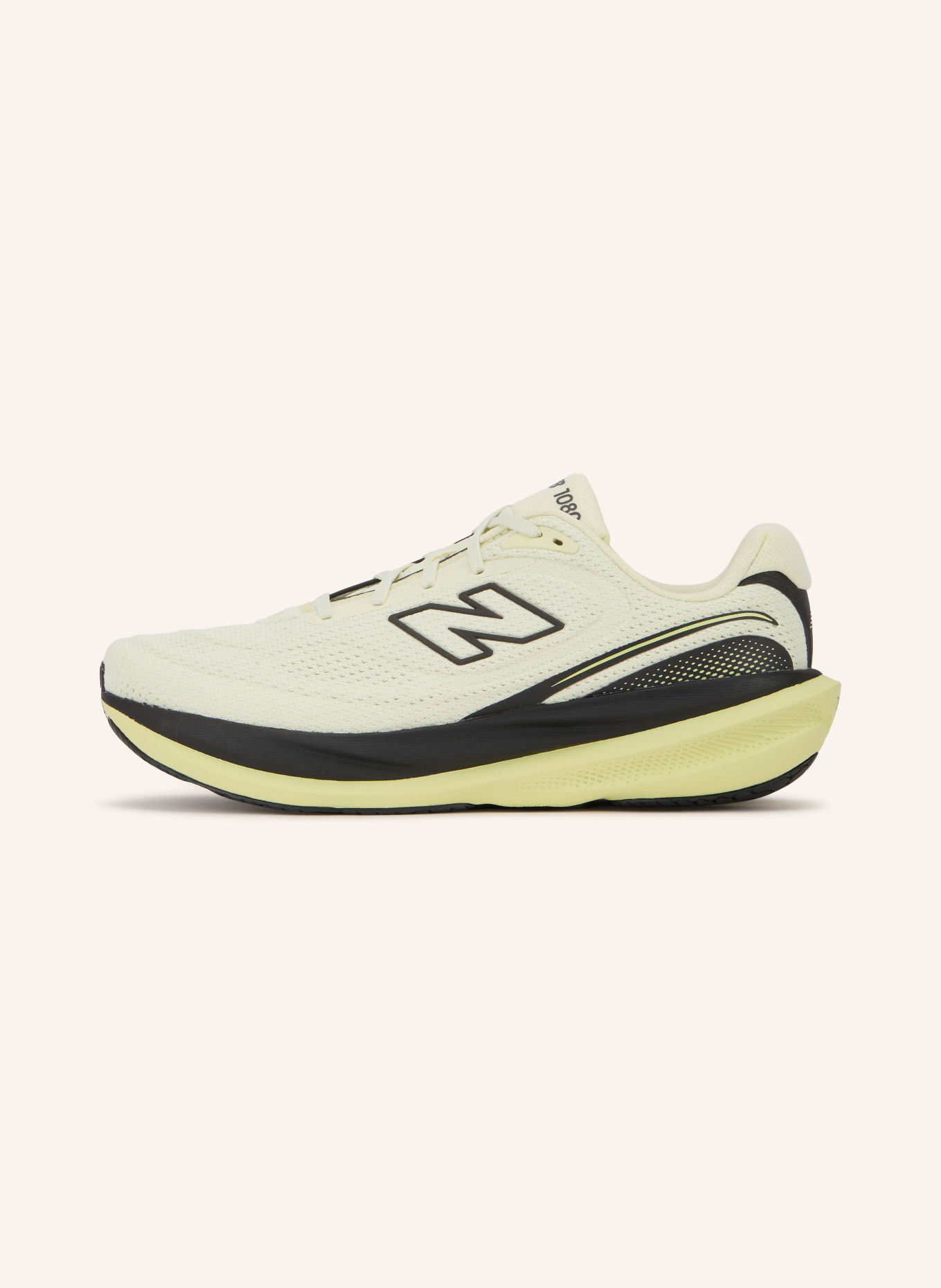 new balance Running shoes 1080X15: LIGHT YELLOW / NEON YELLOW / BLACK