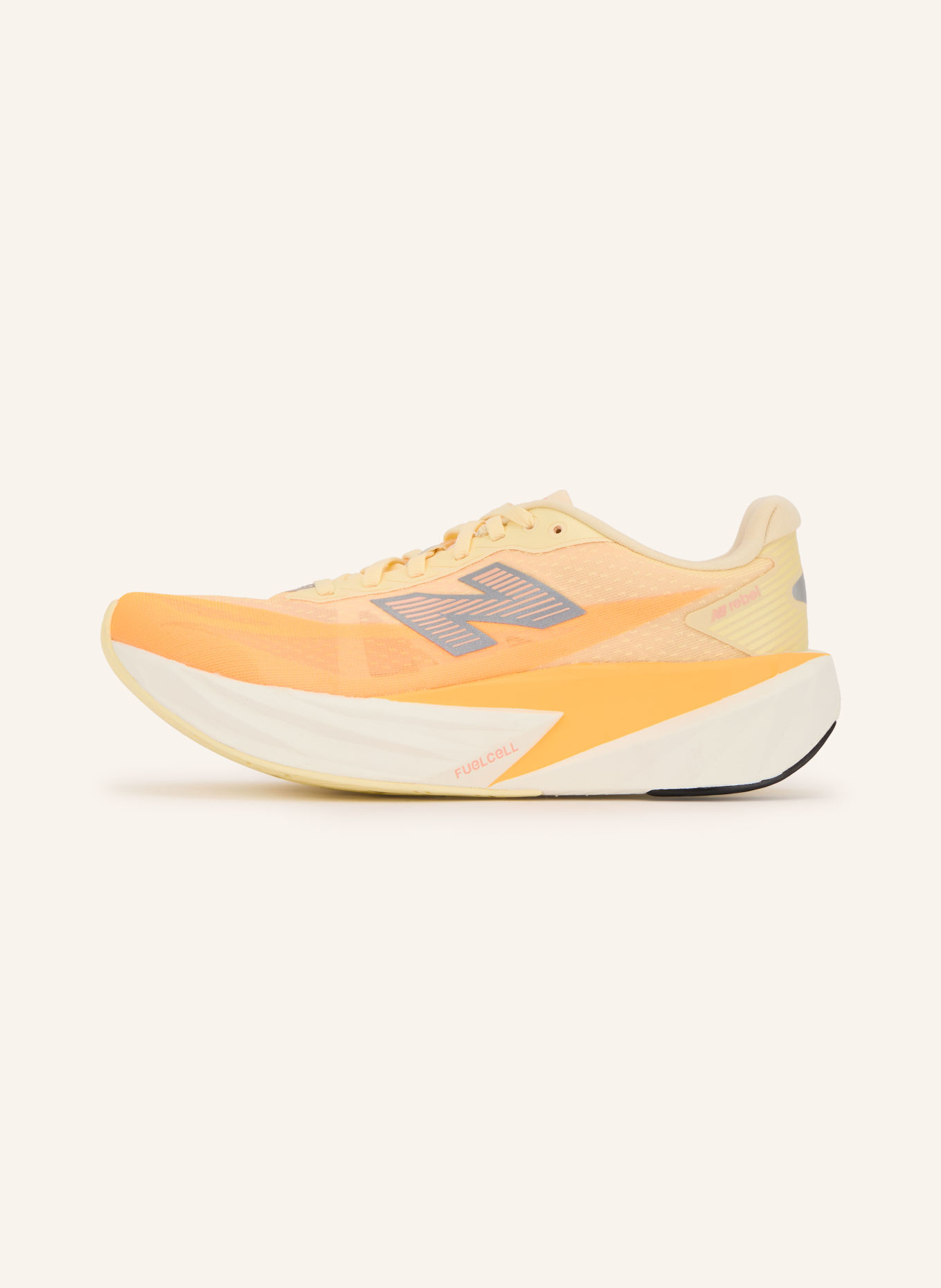 new balance Løbesko FUELCELL REBEL V5: NEONORANGE / SØLV / LYSEORANGE