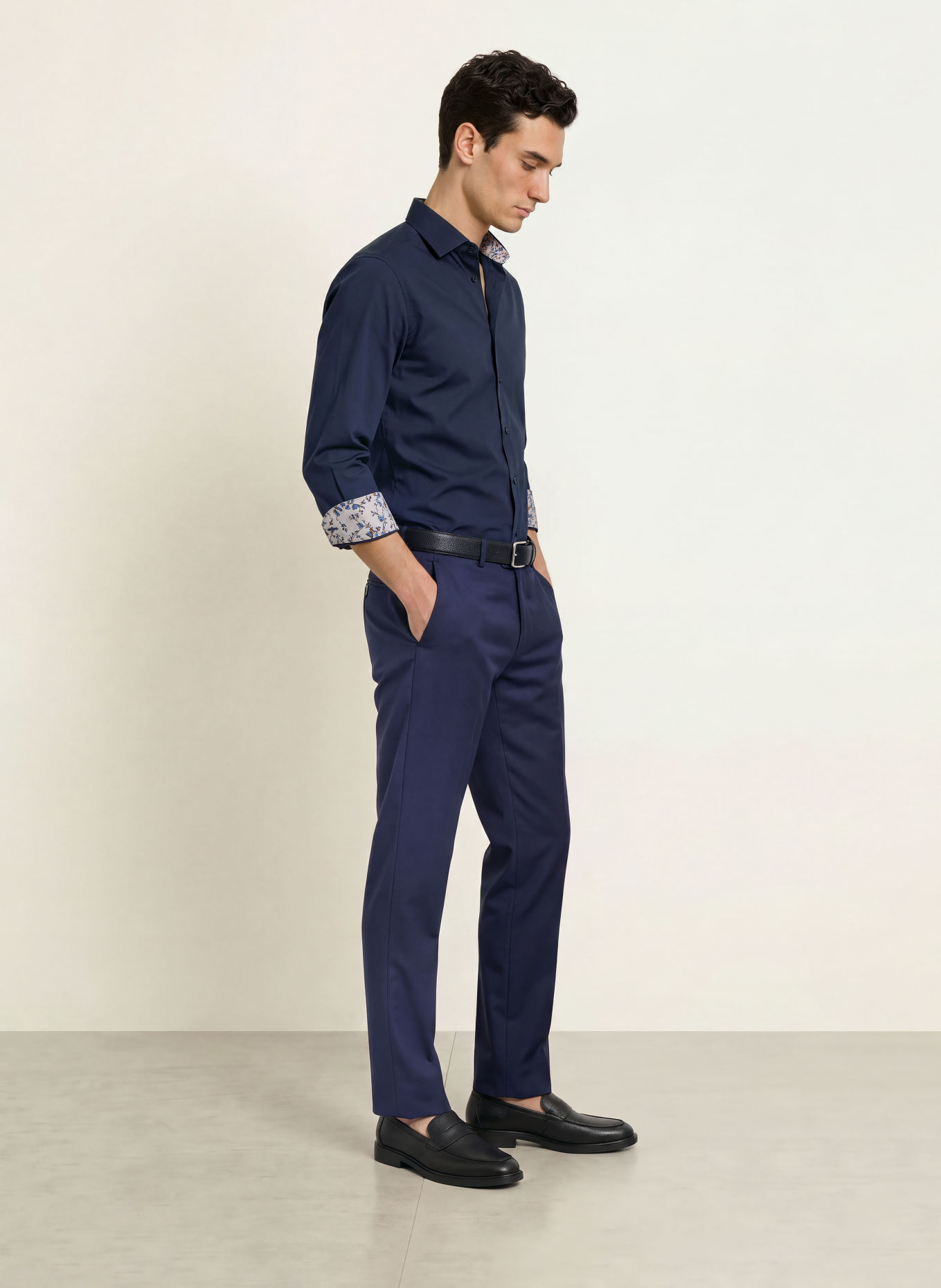 OLYMP Hemd Luxor modern fit: DUNKELBLAU