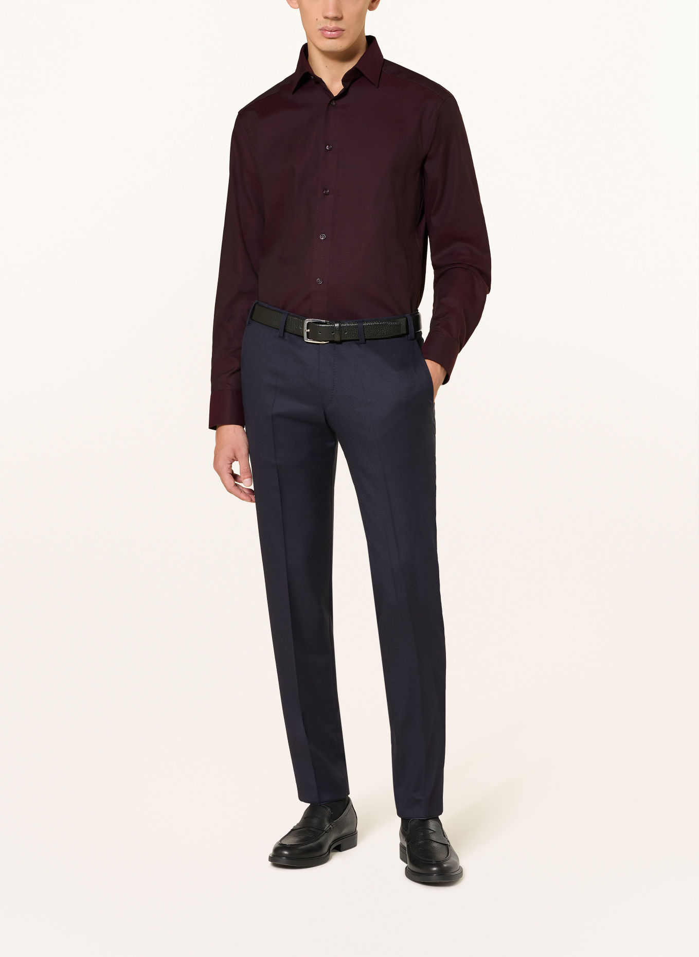 OLYMP Hemd Luxor modern fit: DUNKELLILA