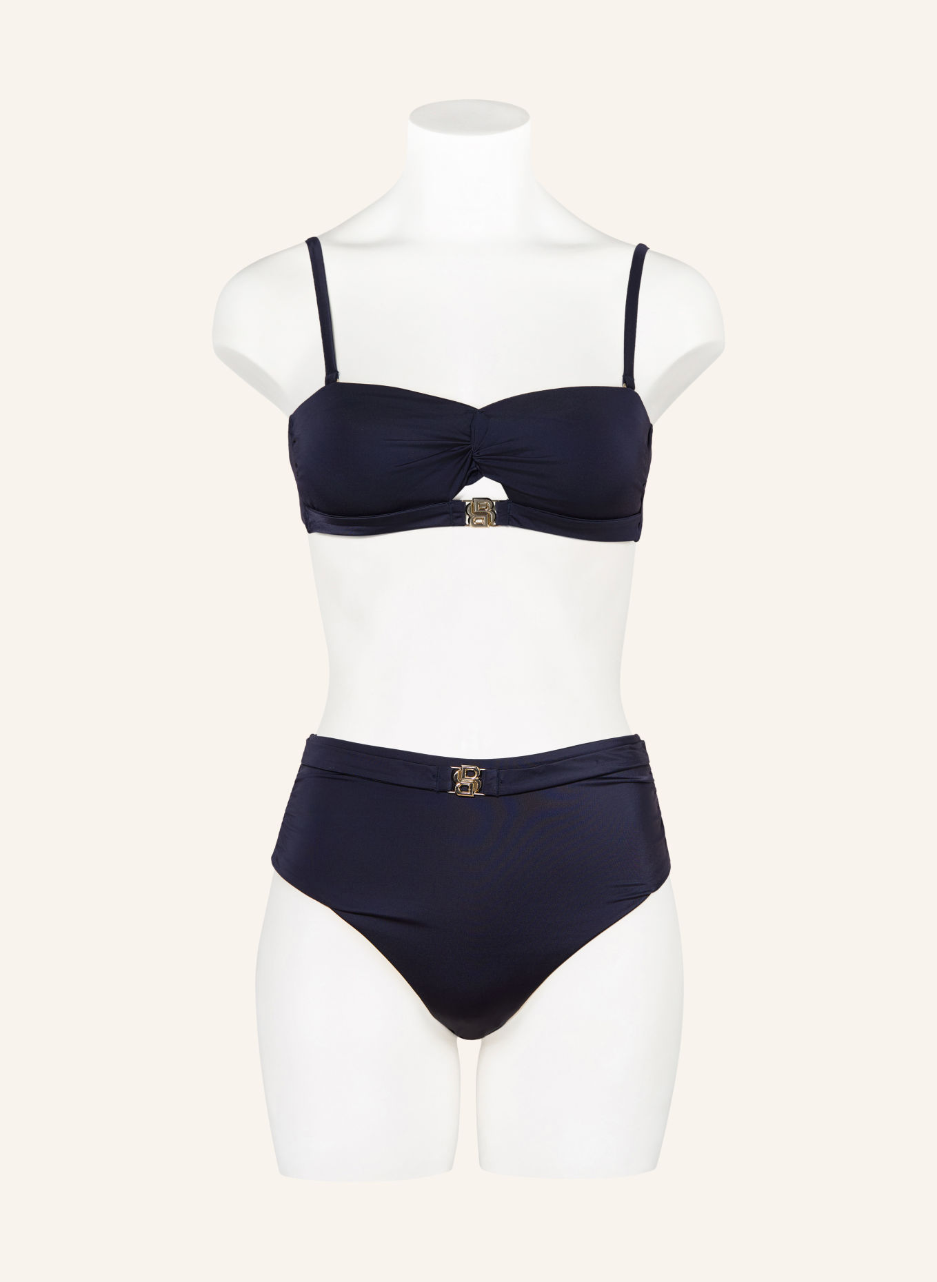 BOSS Bandeau-Bikini-Top BANDEAU: DUNKELBLAU