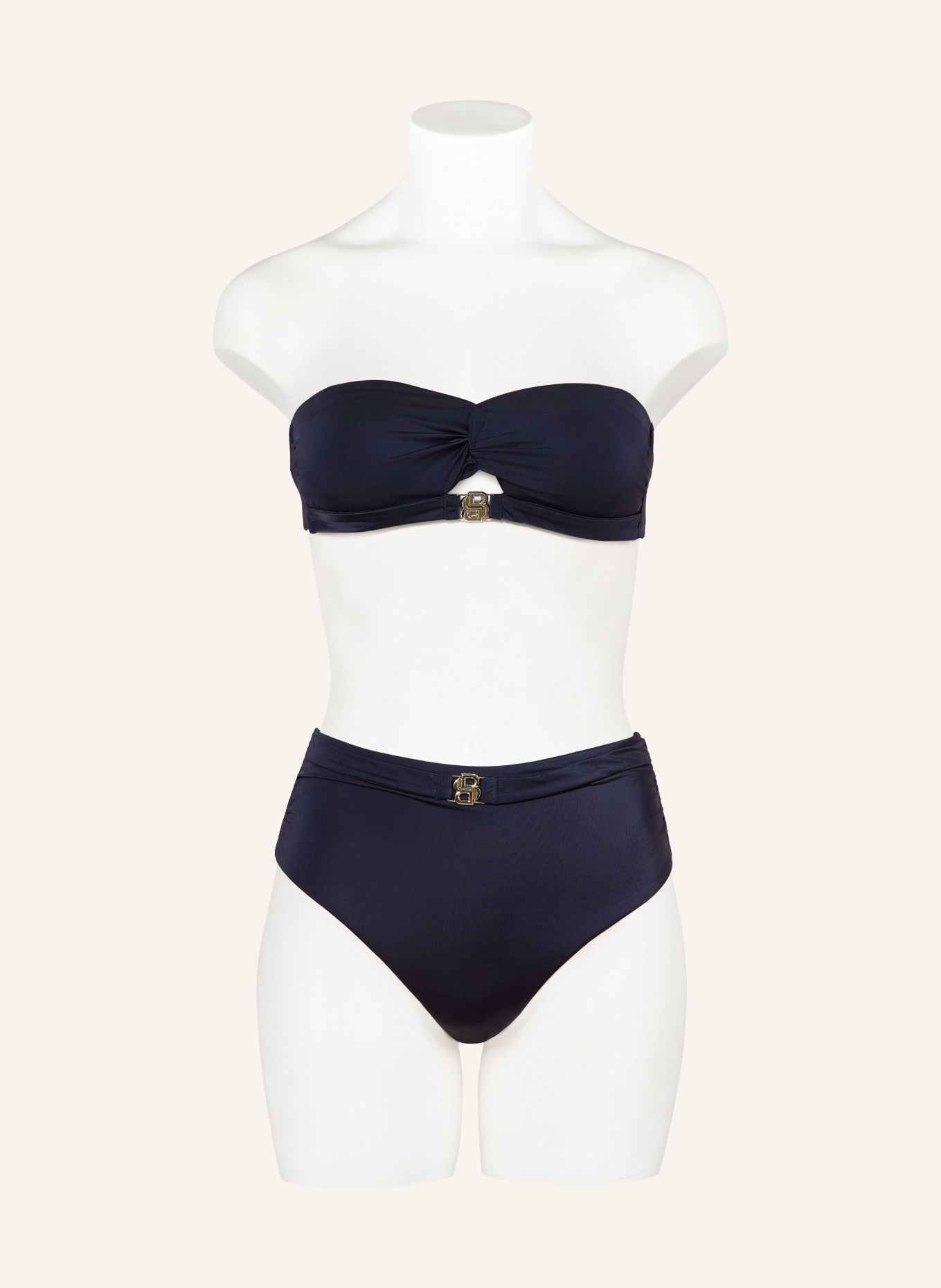 BOSS Bandeau-Bikini-Top BANDEAU: DUNKELBLAU