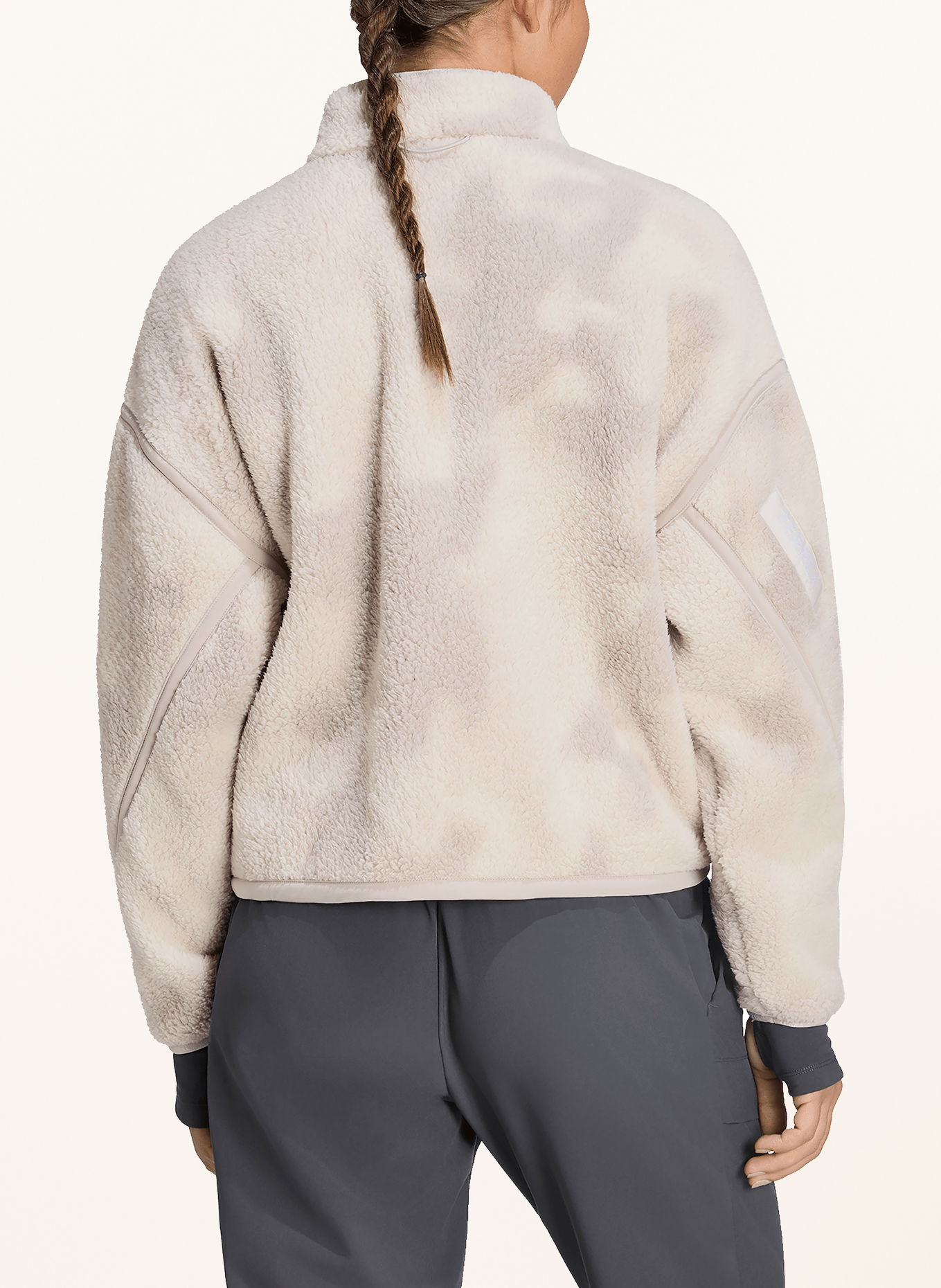 adidas TERREX Teddybont-schipperstruien MOUNTAIN ESSENTIALS: CRÈME / BEIGE