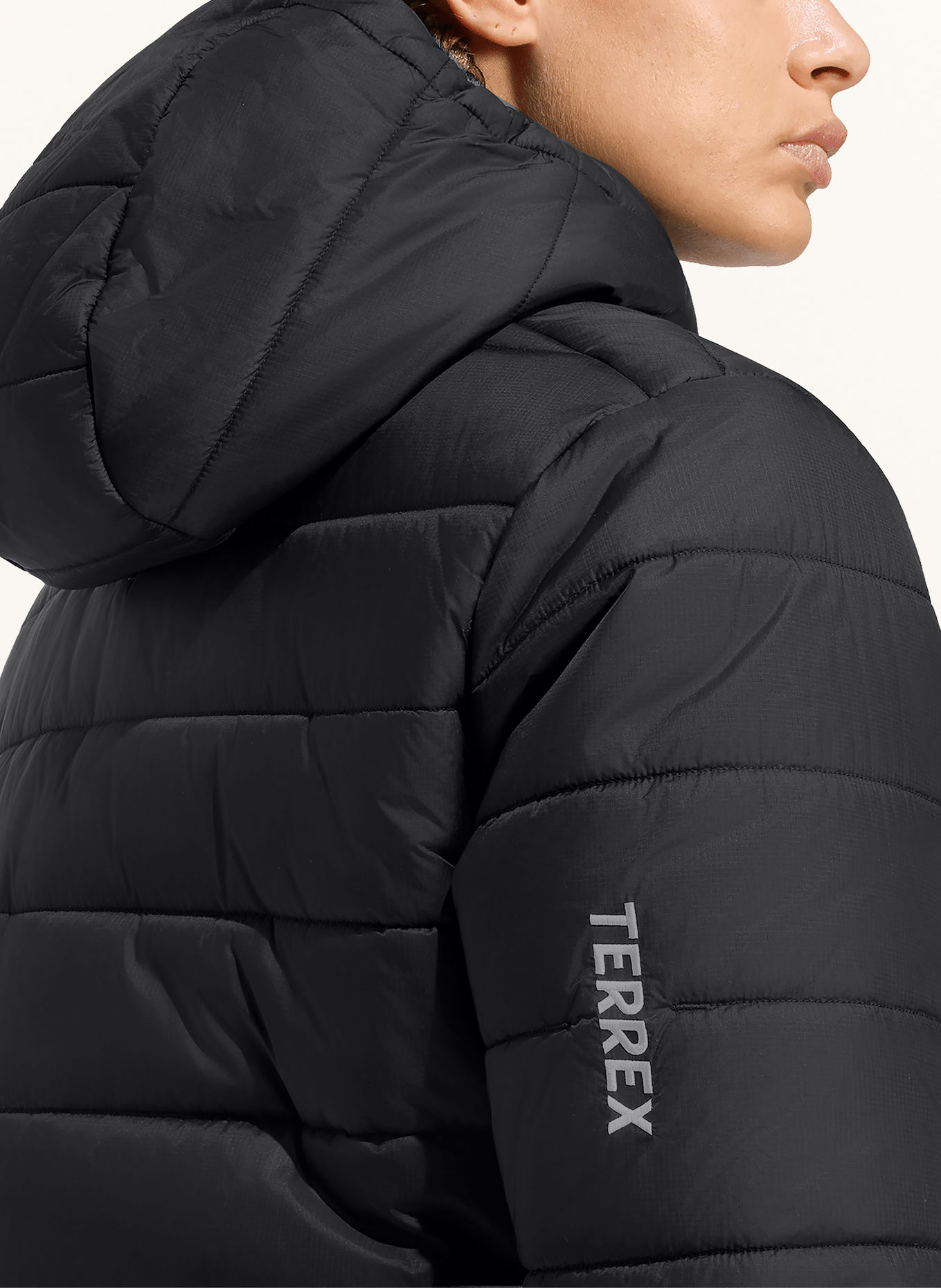adidas TERREX Gewatteerde jas TERREX MULTI ESSENTIALS: ZWART