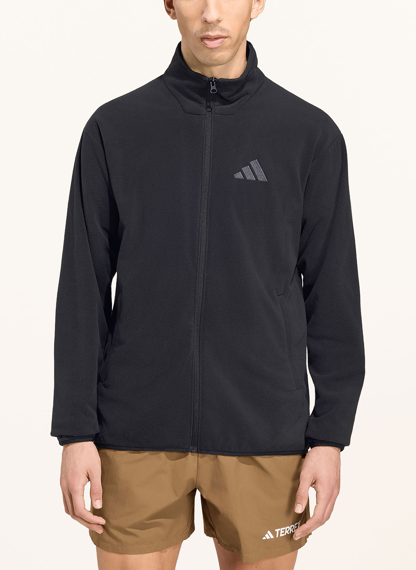adidas TERREX Fleecejas MULTI ESSENTIALS: ZWART