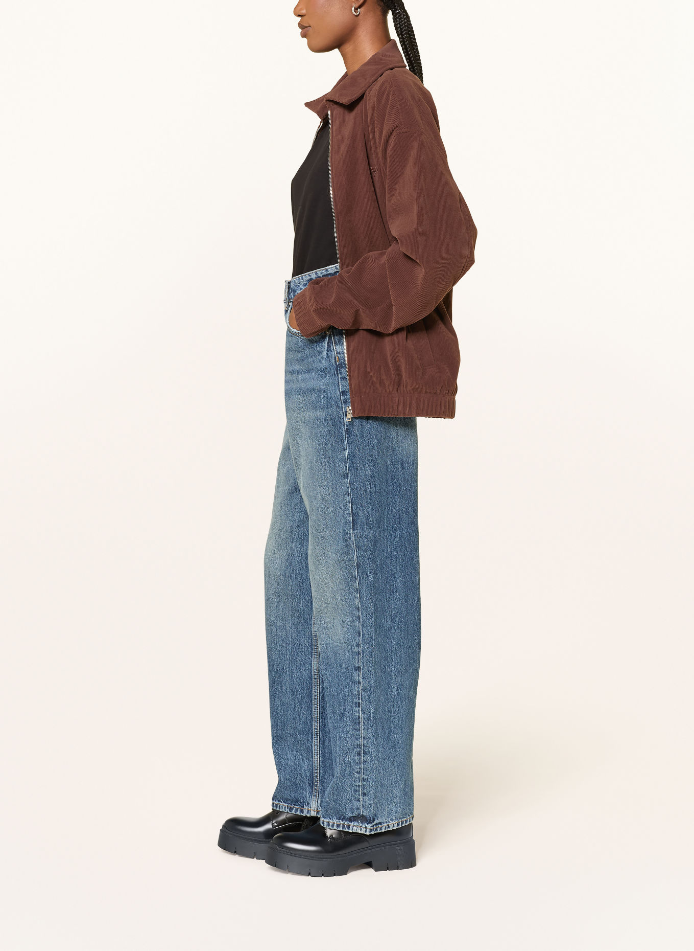HUGO Straight jeans LENI: 426 MEDIUM BLUE