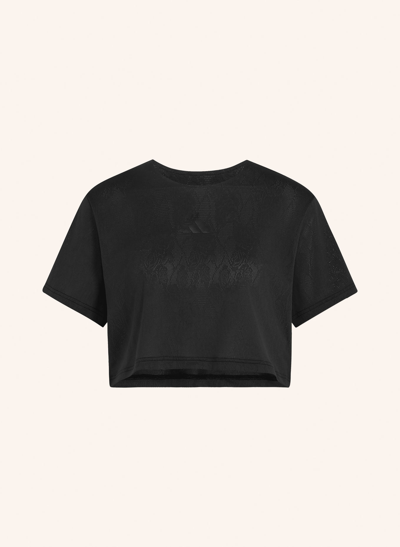 adidas Originals Cropped-Funktionsshirt PRO: SCHWARZ