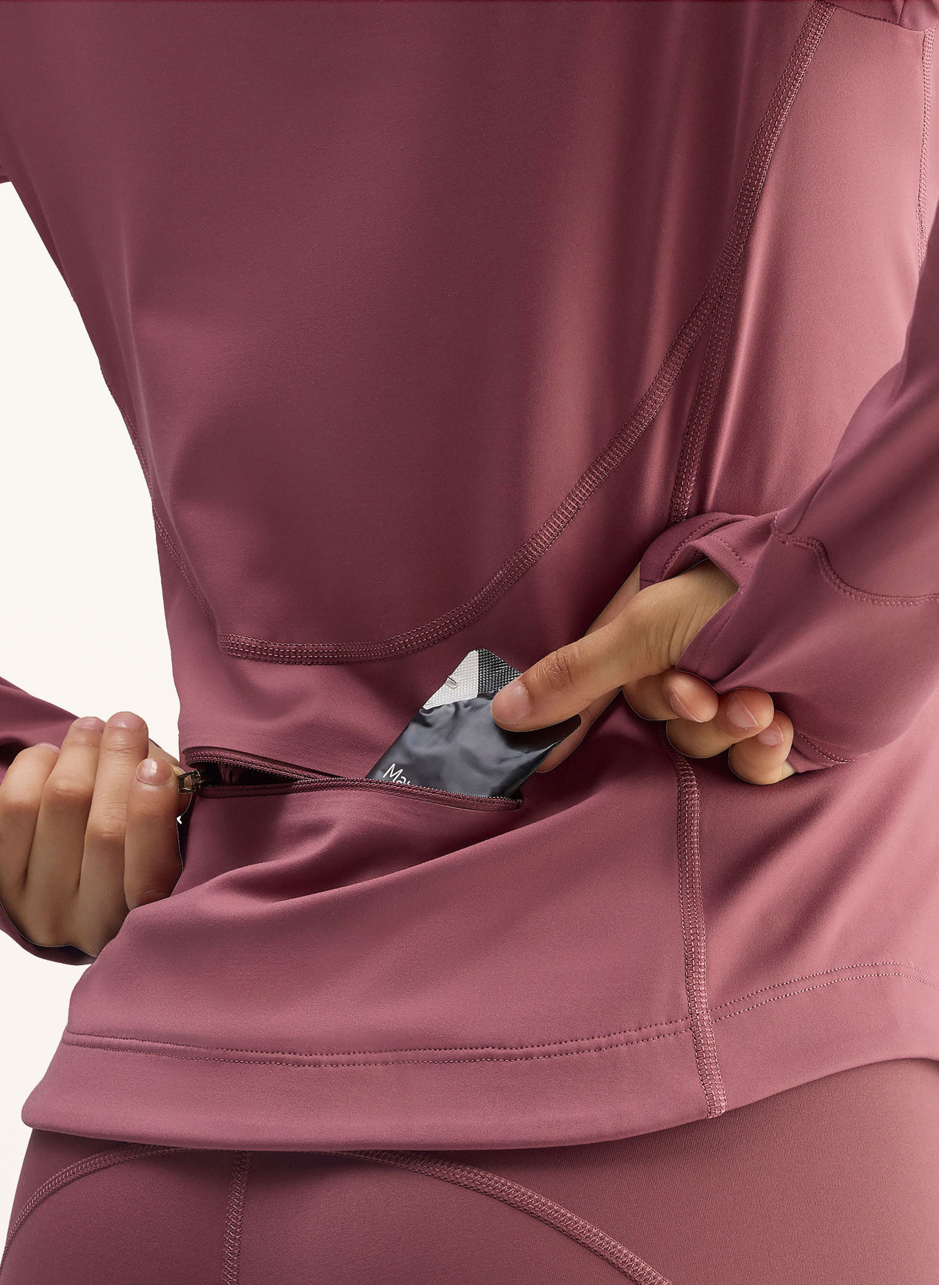 adidas by Stella McCartney ADIDAS BY STELLA MCCARTNEY Training jacket: DUSKY PINK