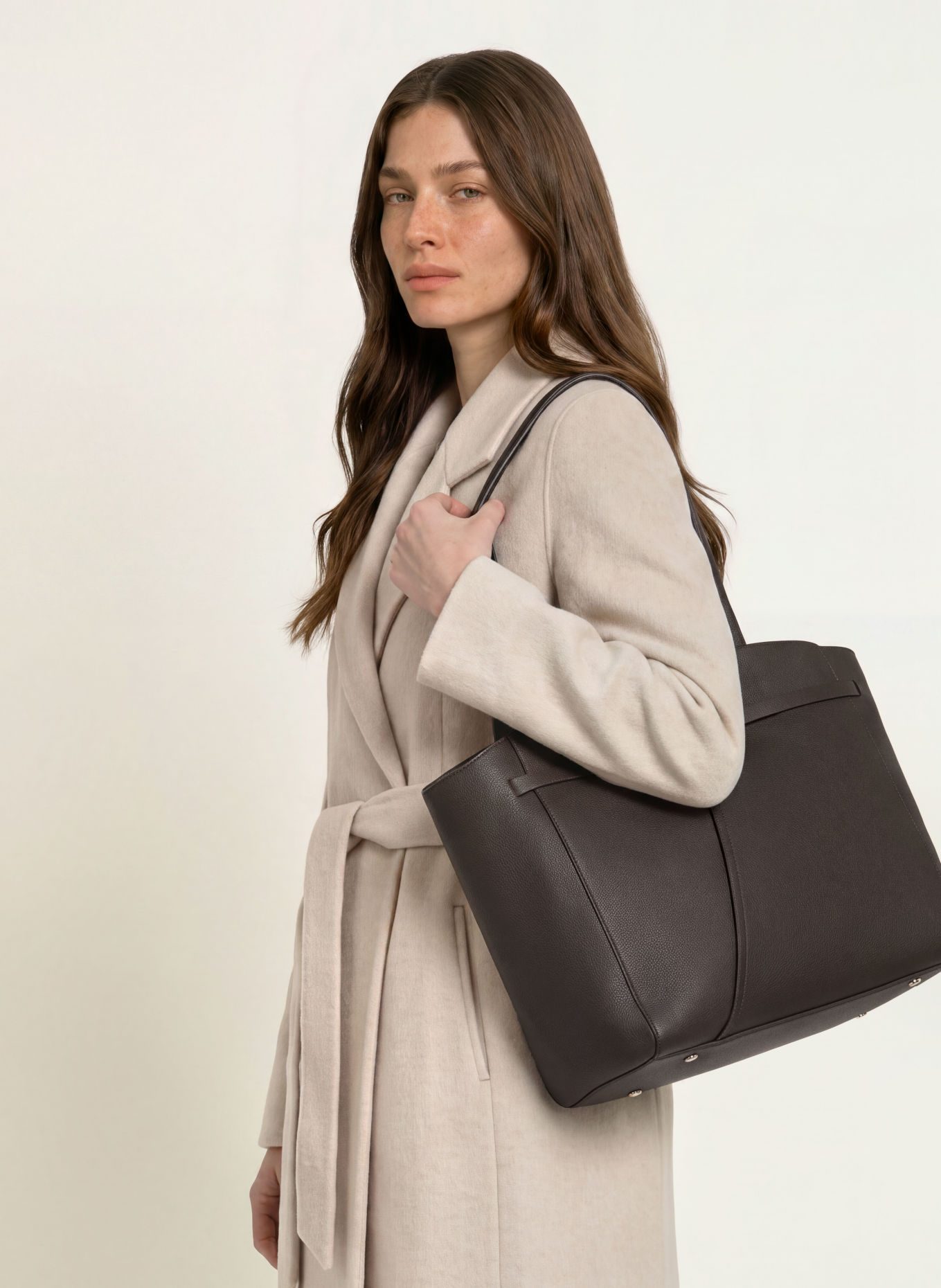 BOSS Shopper BOSS REVERS: DUNKELBRAUN