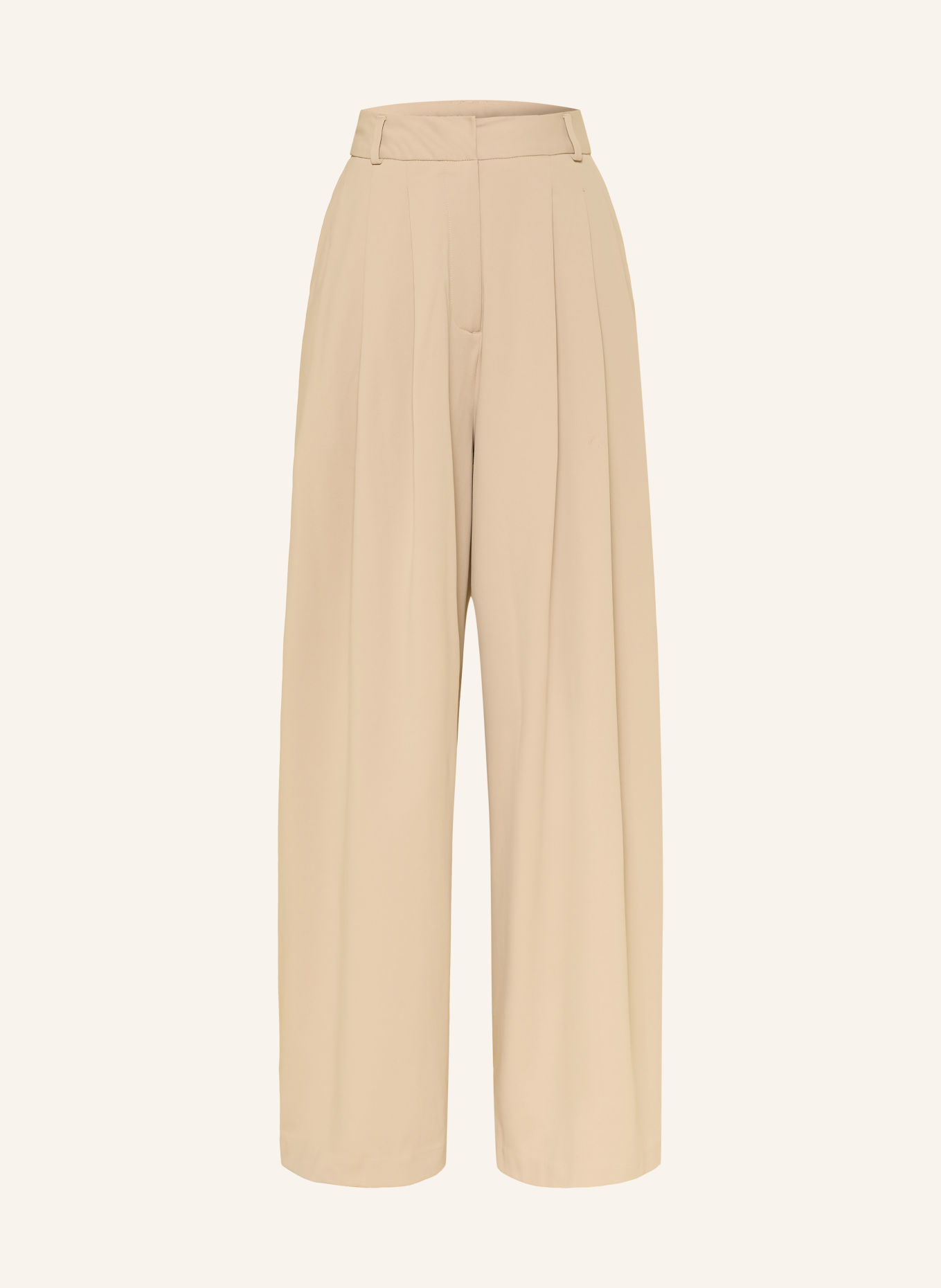 adidas Originals Trackpants PLEATED: ECRU / WIT