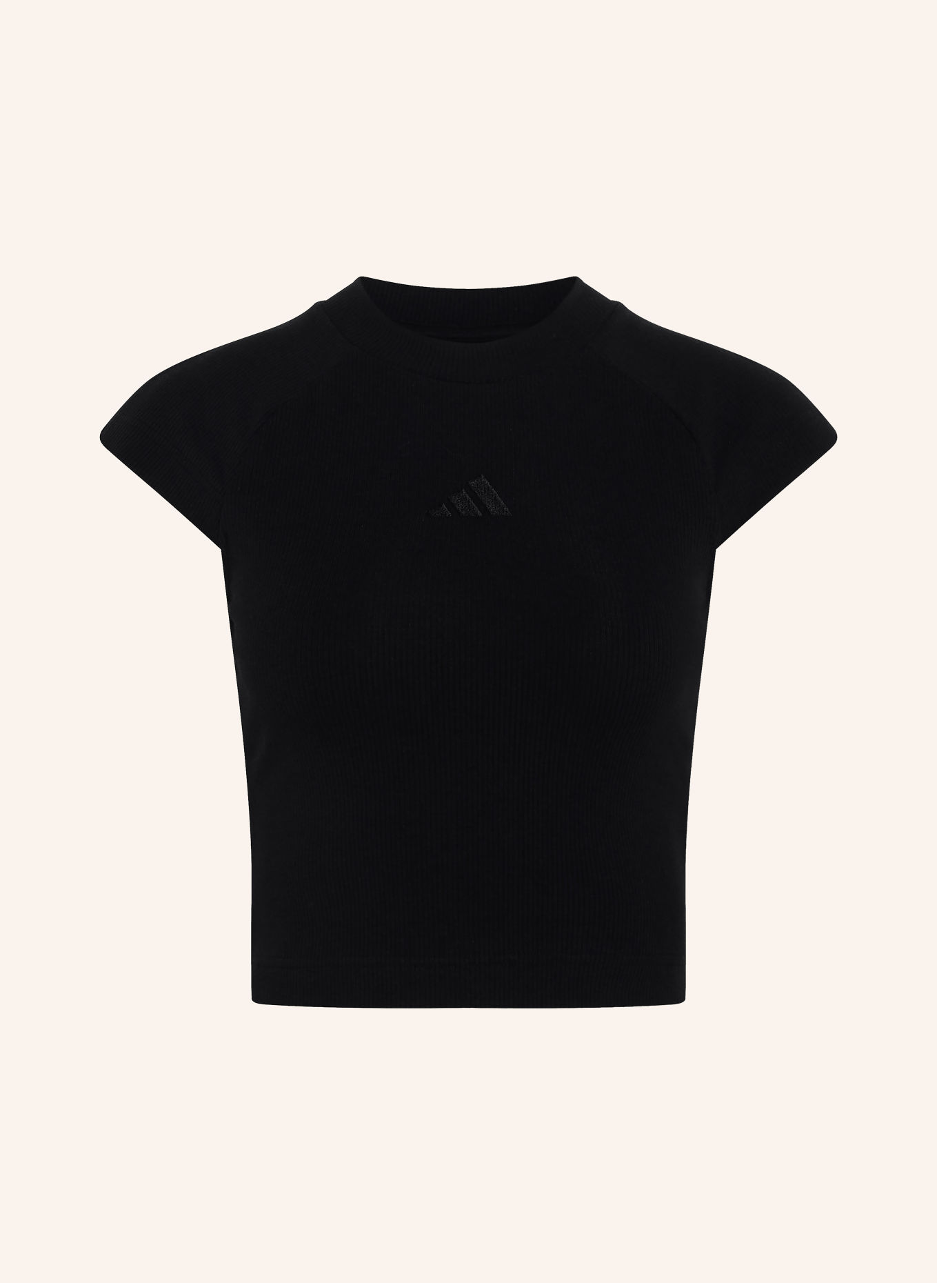 adidas T-shirt KIT: ZWART
