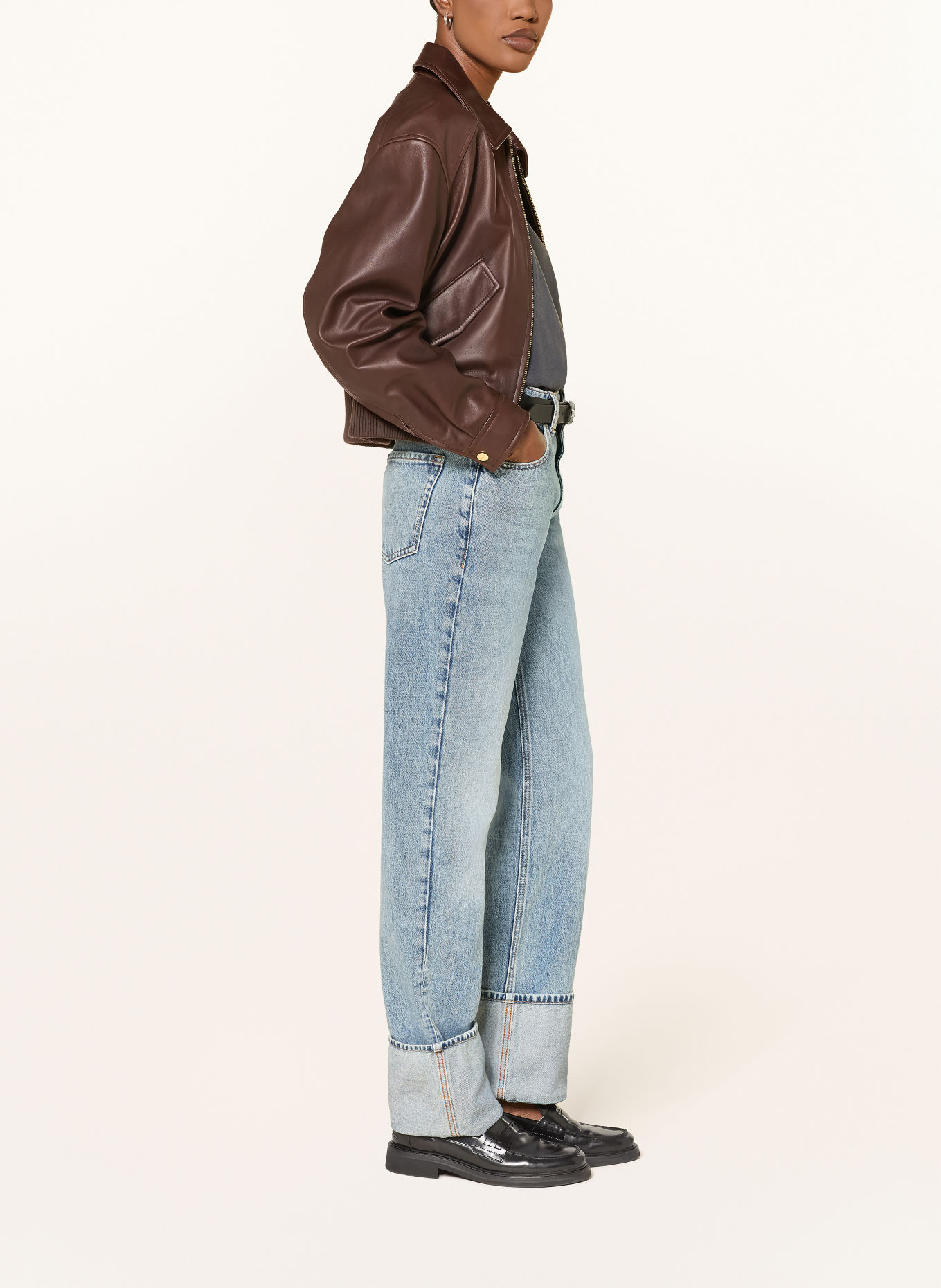 HUGO Straight jeans GILISSI: 445 TURQUOISE/AQUA