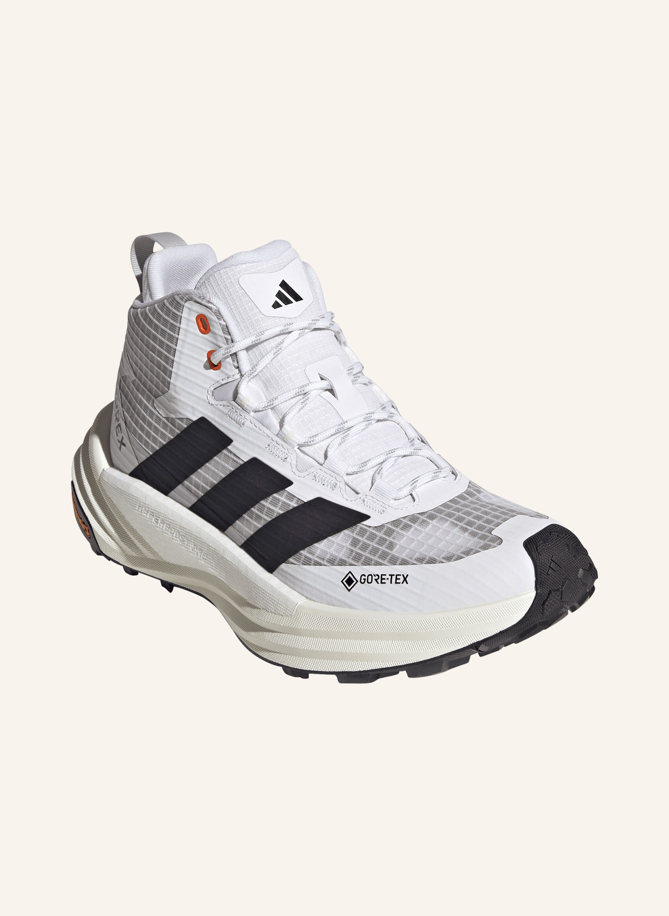 adidas TERREX Wanderschuhe TERREX FREEHIKER 3 MID GTX: WEISS / SCHWARZ