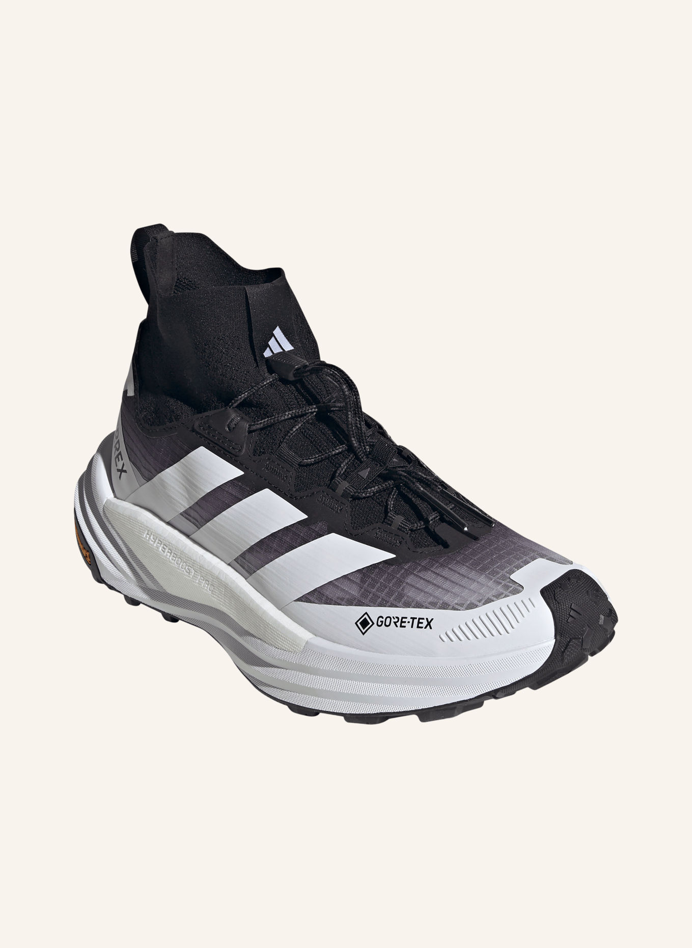adidas TERREX TERREX FREEHIKER 3 ULTRA GTX Hiking shoes: WHITE / BLACK