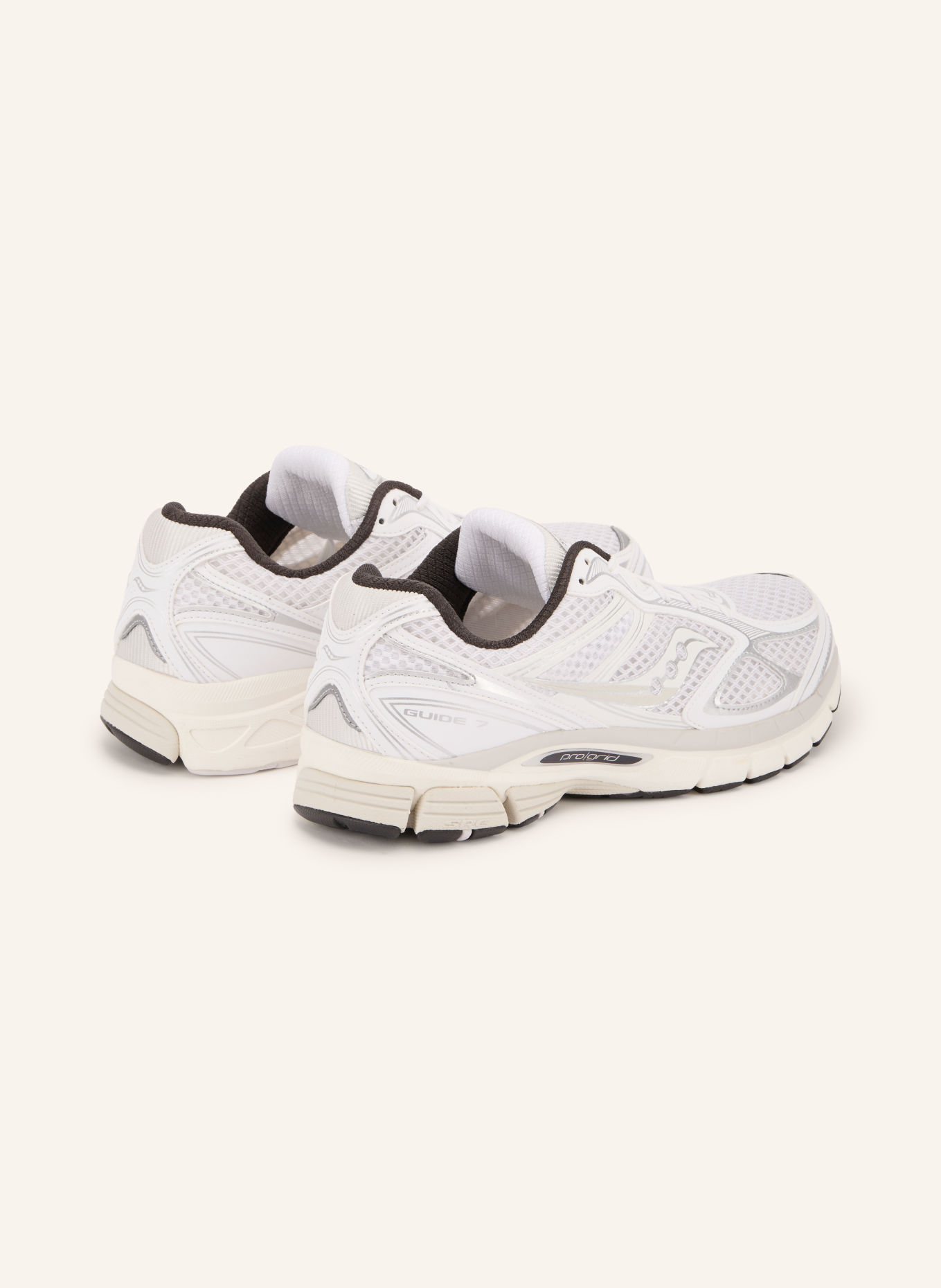 saucony Sneaker PROGRID GUIDE 7: WHITE / SILVER