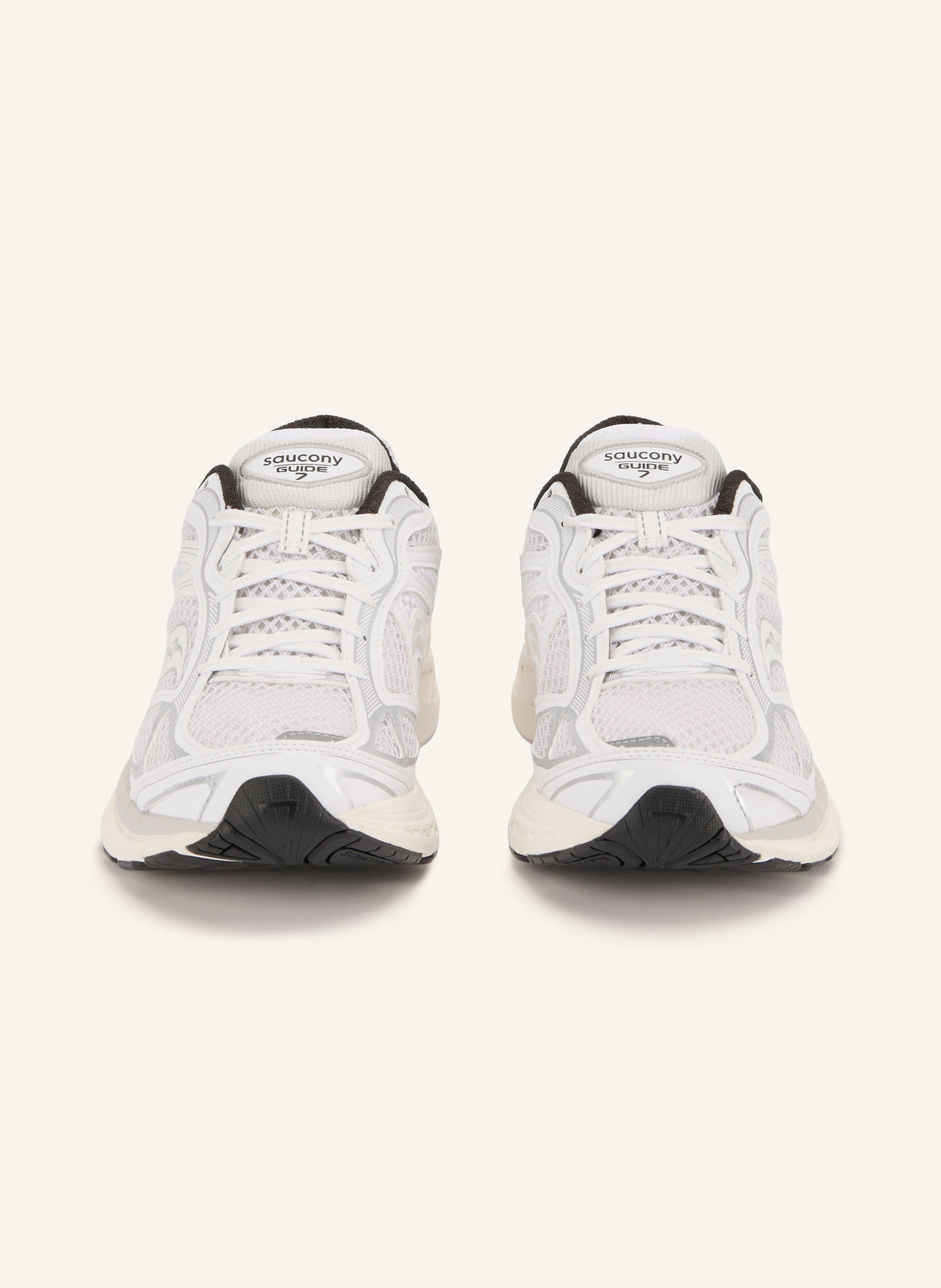 saucony Sneaker PROGRID GUIDE 7: WHITE / SILVER