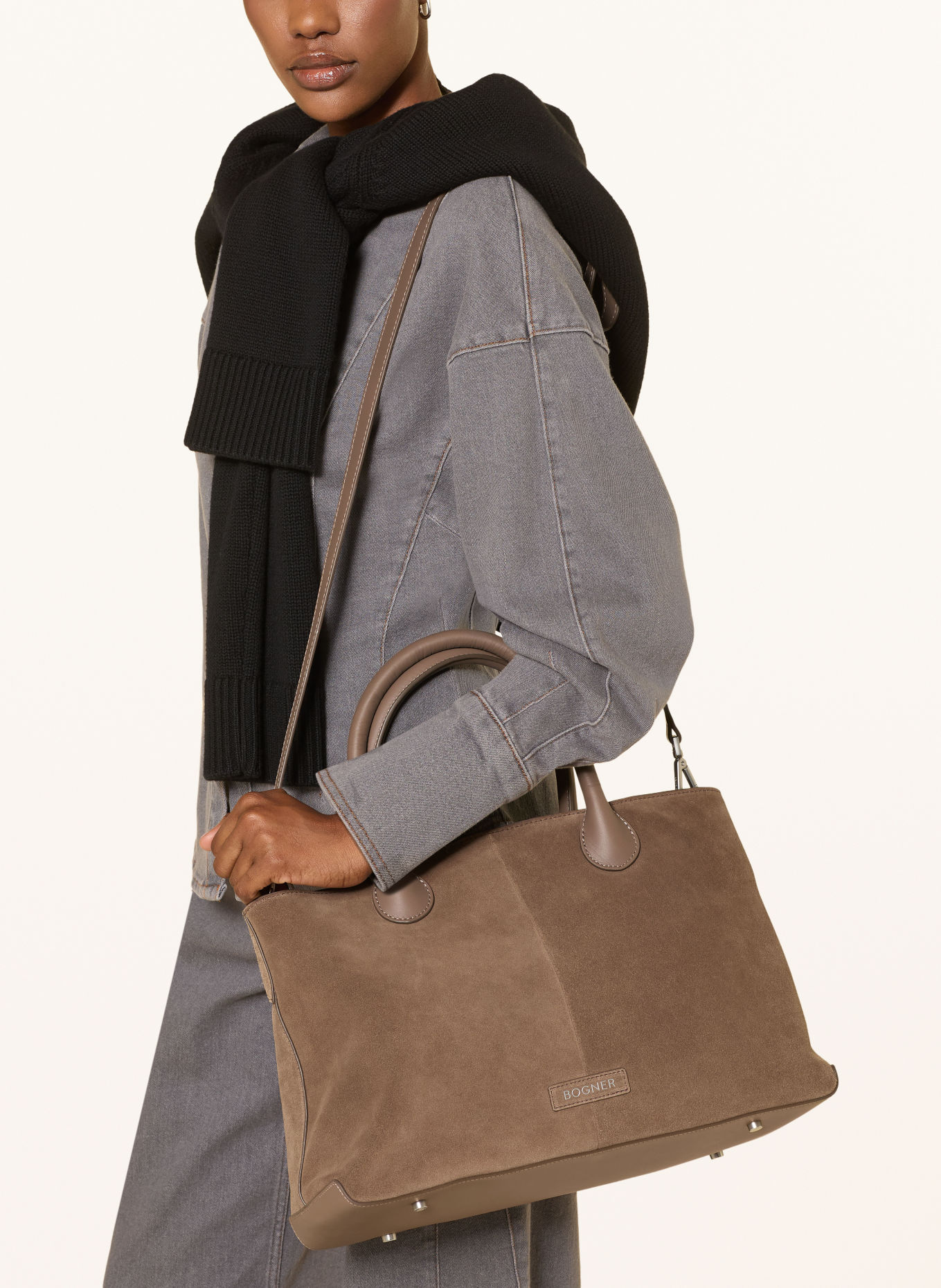 BOGNER LOGES VALESCA Handbag: BROWN