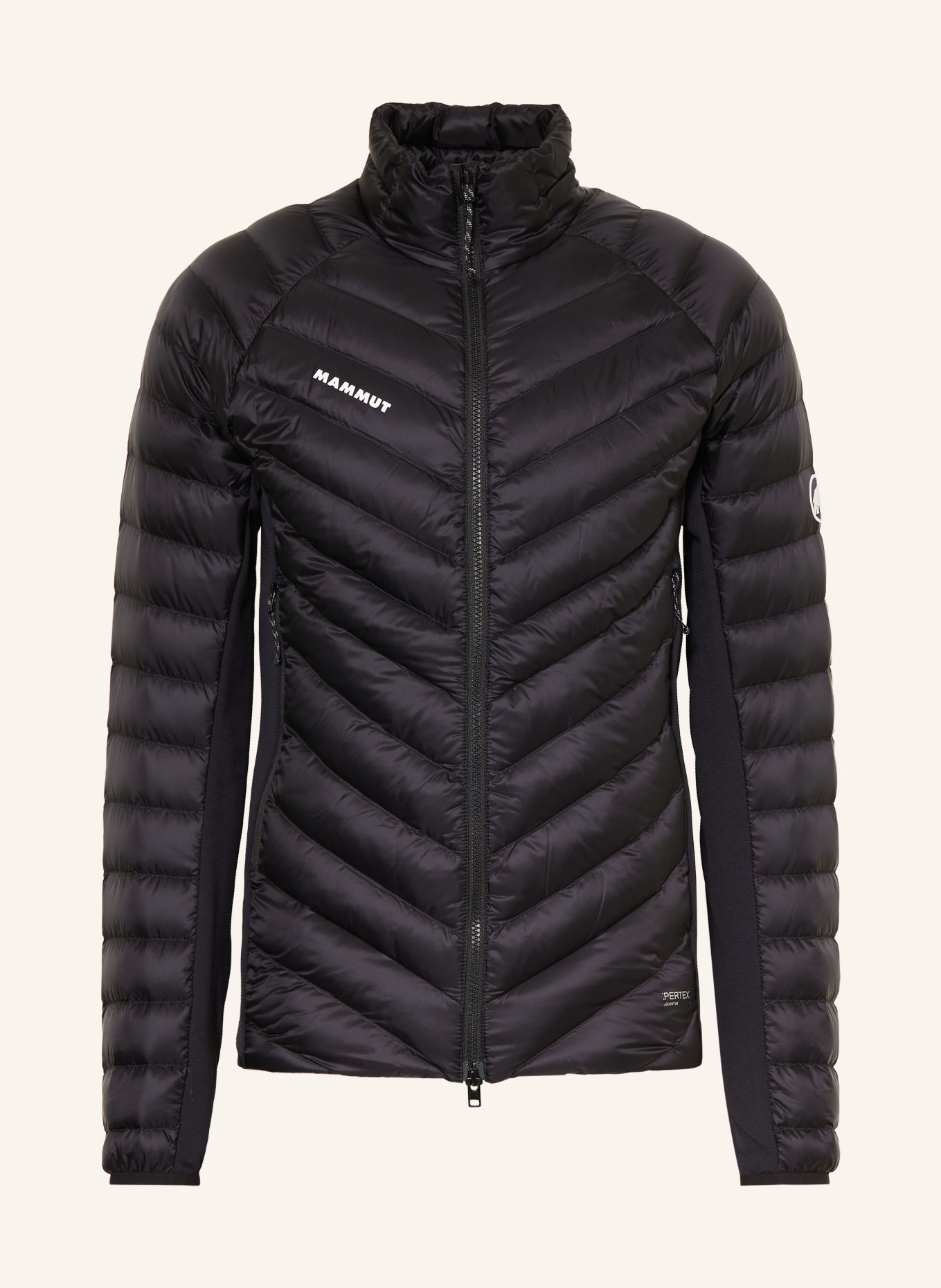 MAMMUT BROAD PEEK IN Hybrid Down Jacket: BLACK